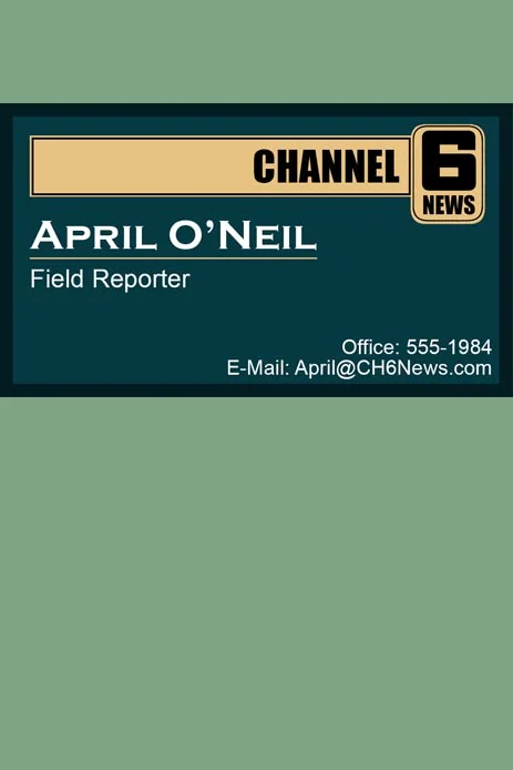 Prop Cards: April O'Neil