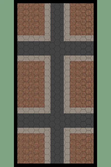Battlemap XL: 2x4 City Foundation