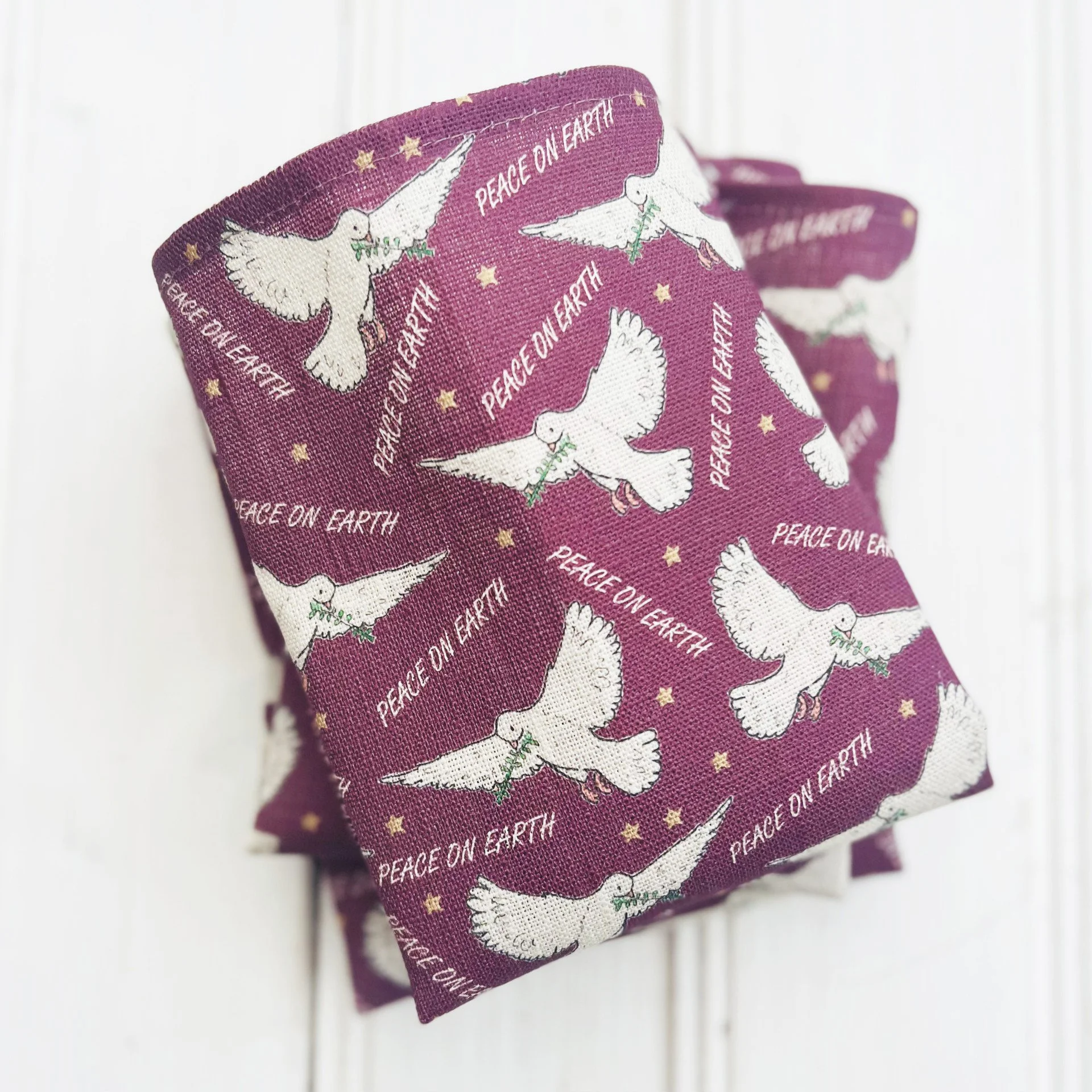 'Peace on Earth' Linen Napkins