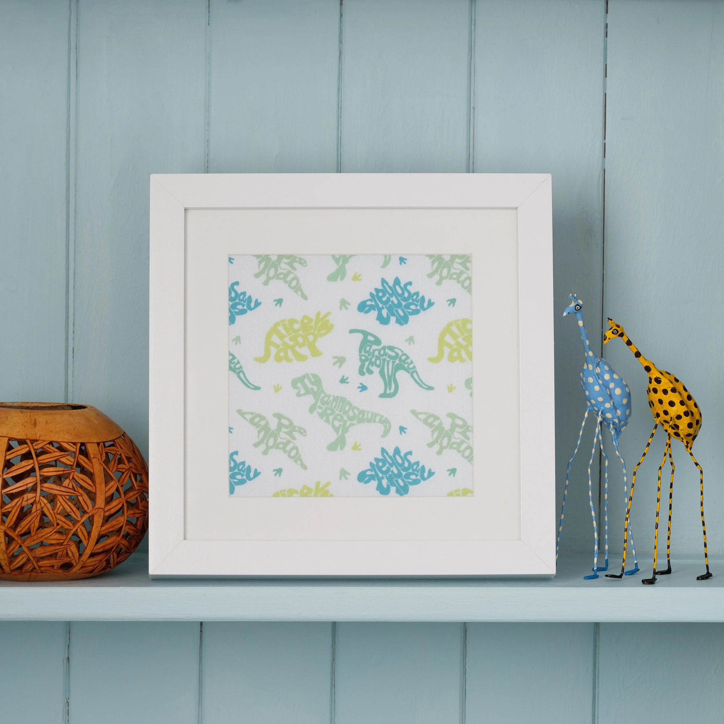 Dinosaurs Fabric Print