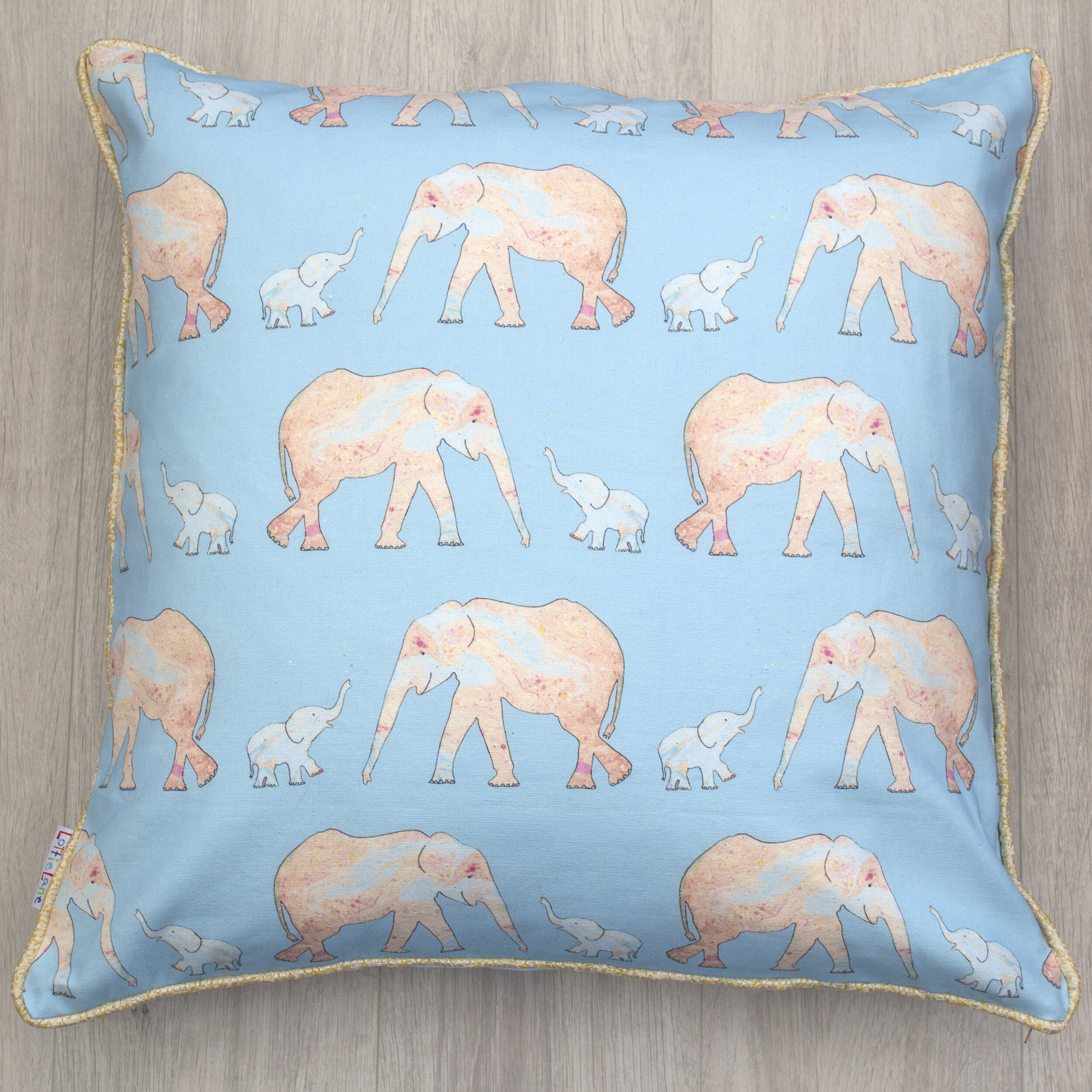 elephant floor pillow
