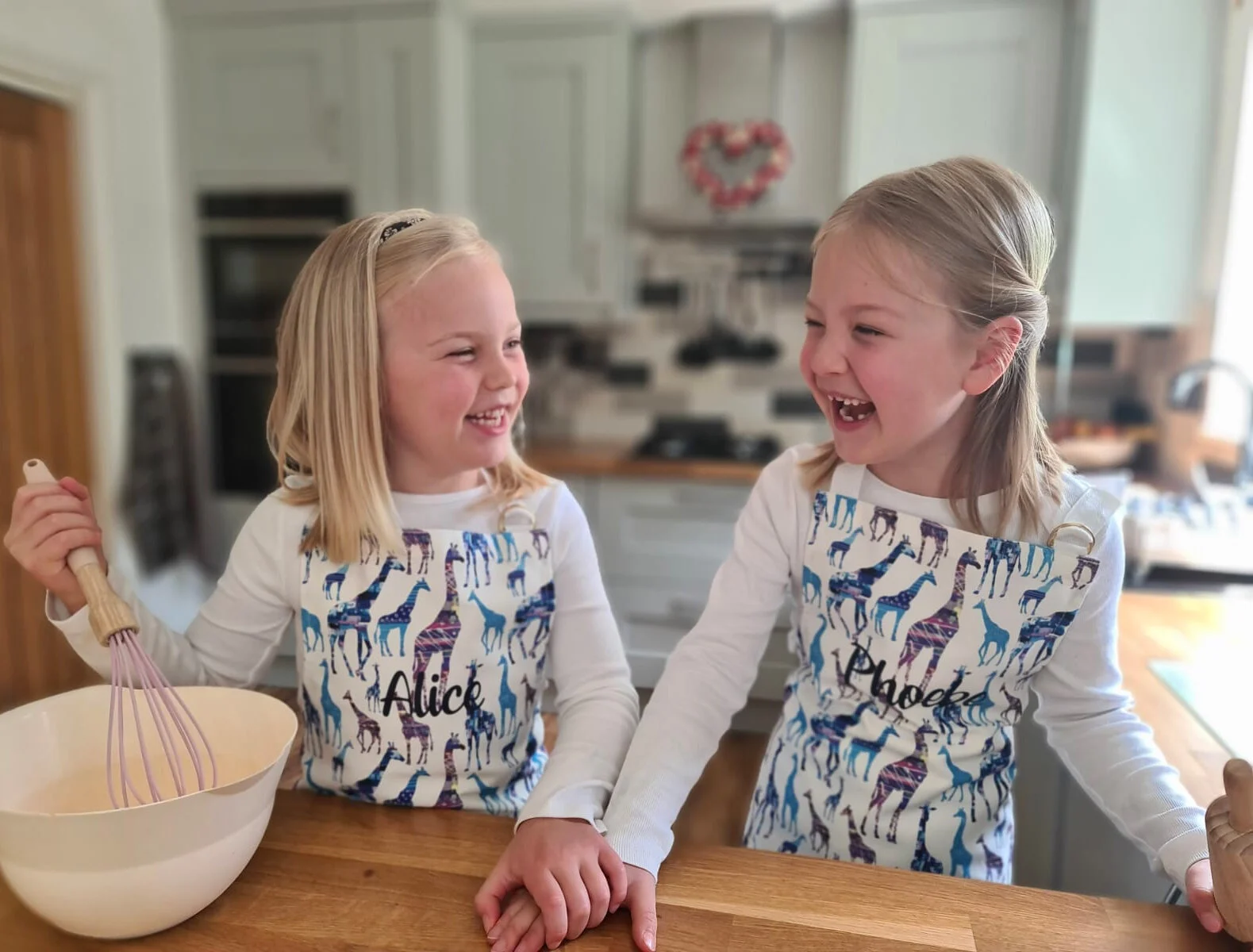 Personalised Child's Giraffe Apron  