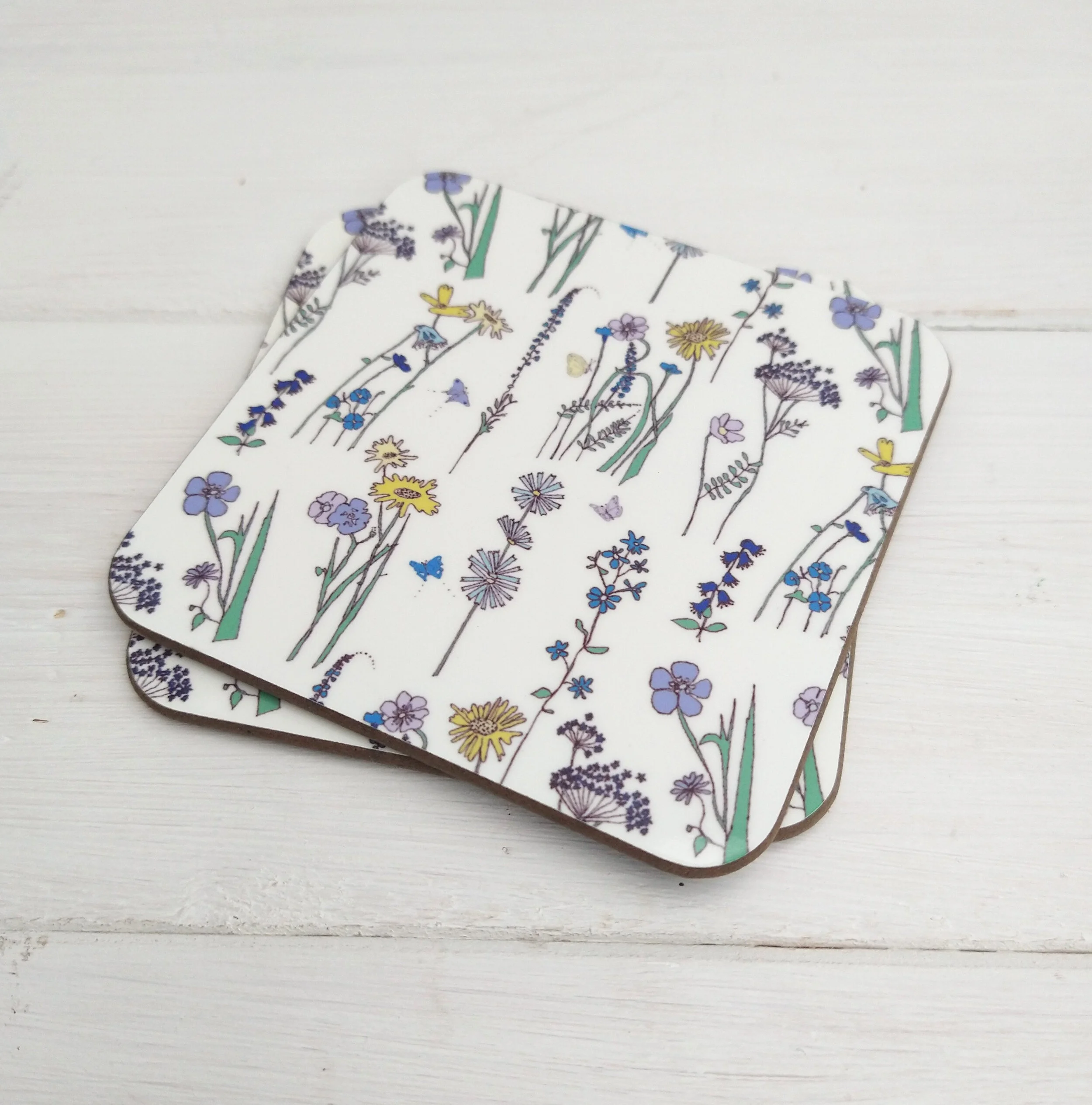 Wildflower Coasters