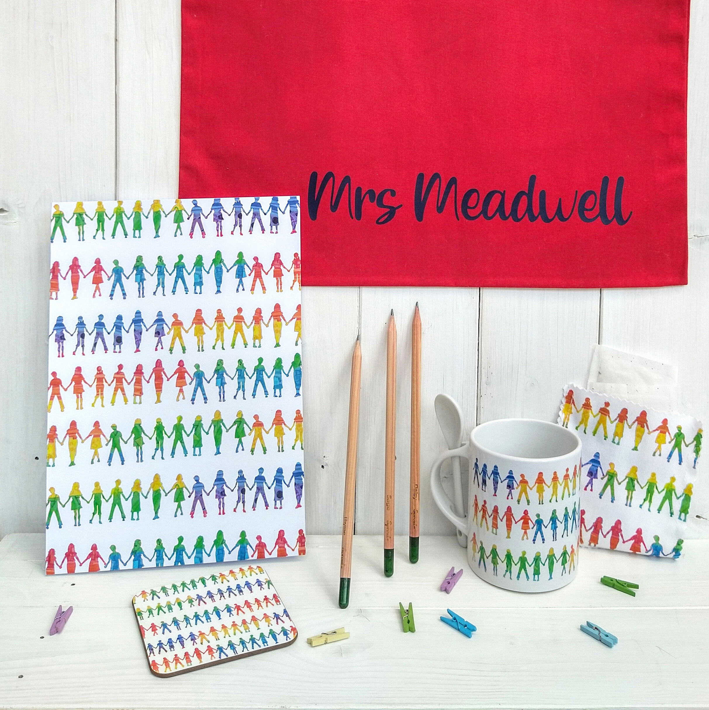 Personalised Teachers Gift Bag