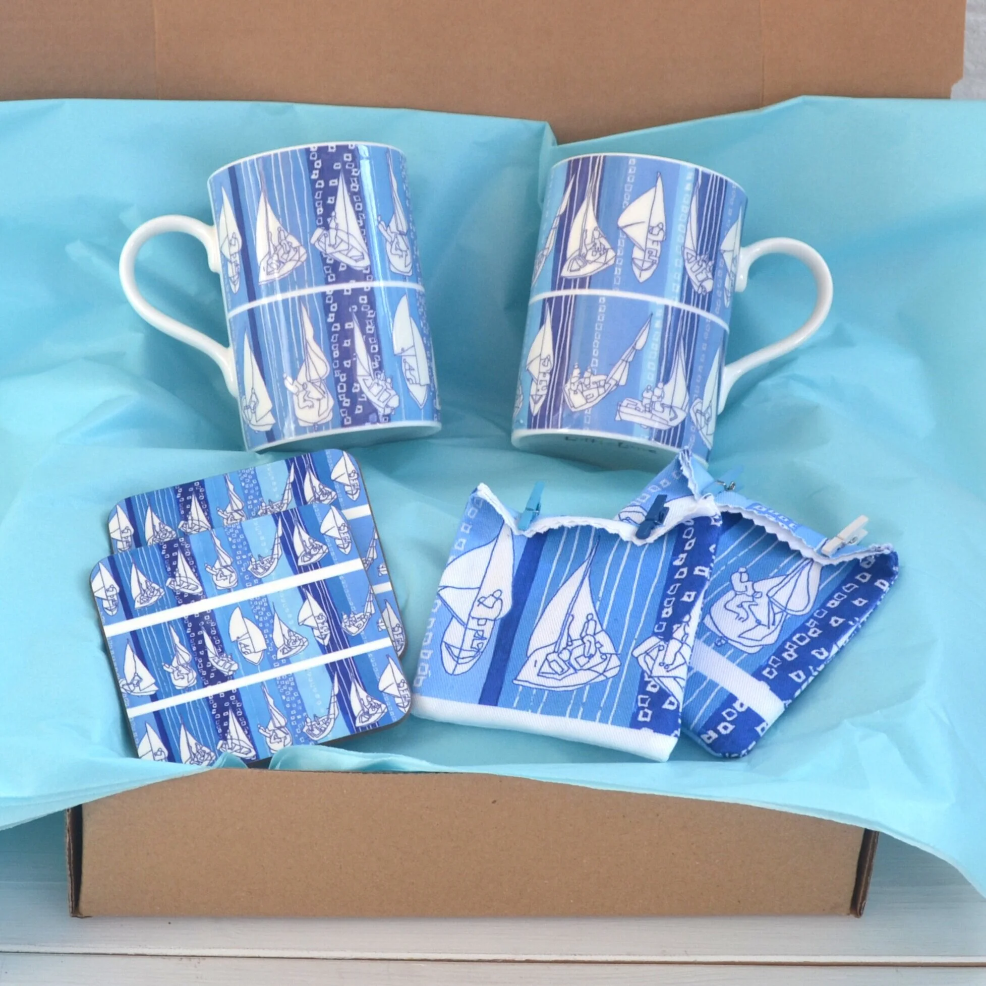 Sailing Edition Tea Gift Box For Two