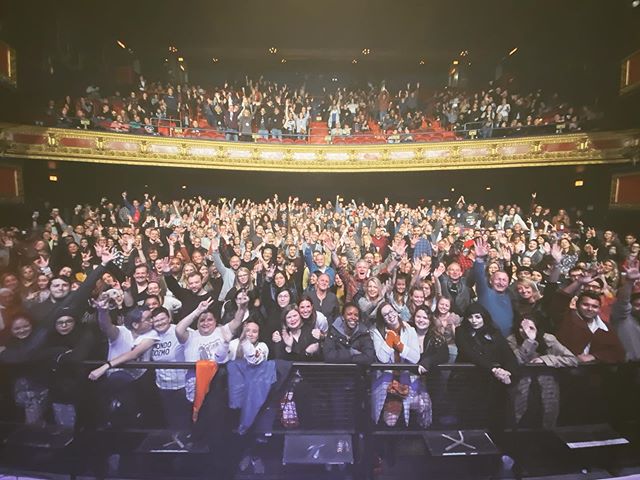 Last show of the year. Thank you Chicago. X. Mc.