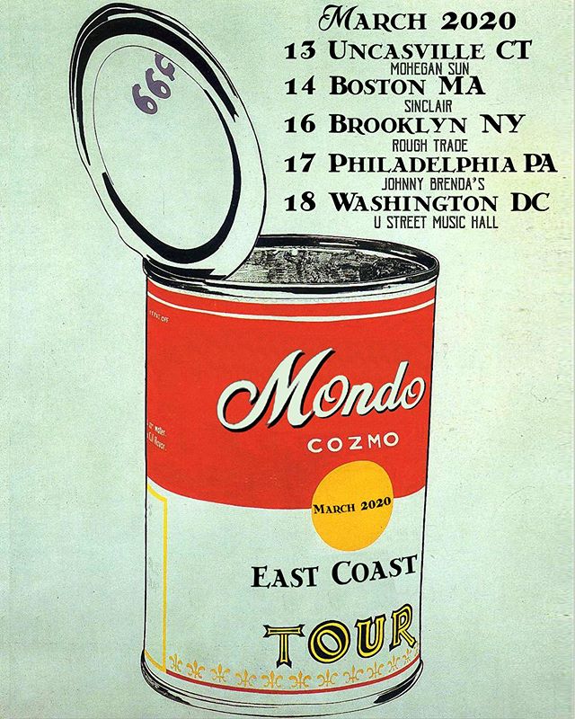 East Coast! Headlining. Tix on sale fri. X