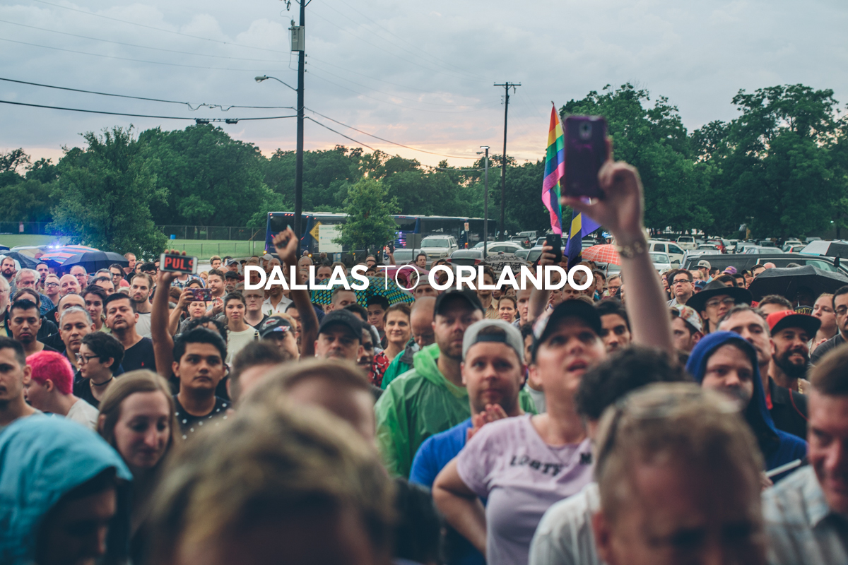 DALLAS MARCH FOR ORLANDO