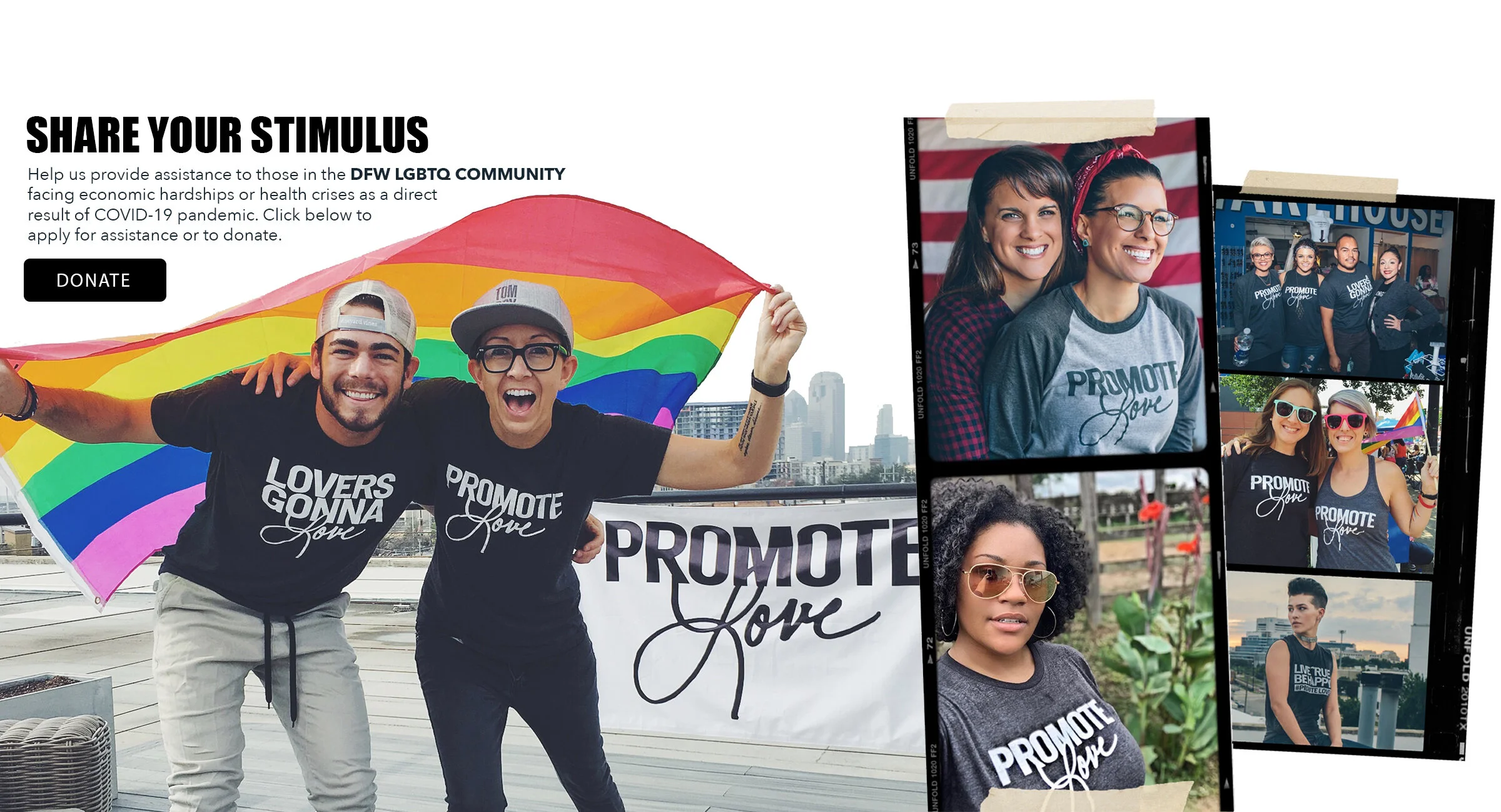 SHARE YOUR STIMULUS 