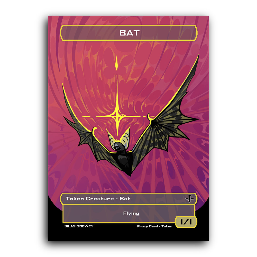 Bat' Token  Silas Goewey Art
