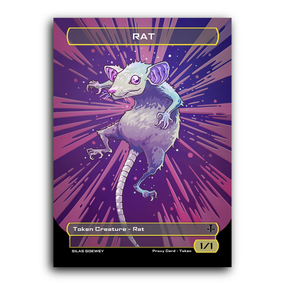 Rat' Token Silas Goewey Art Rat' Token Silas Goewey Art