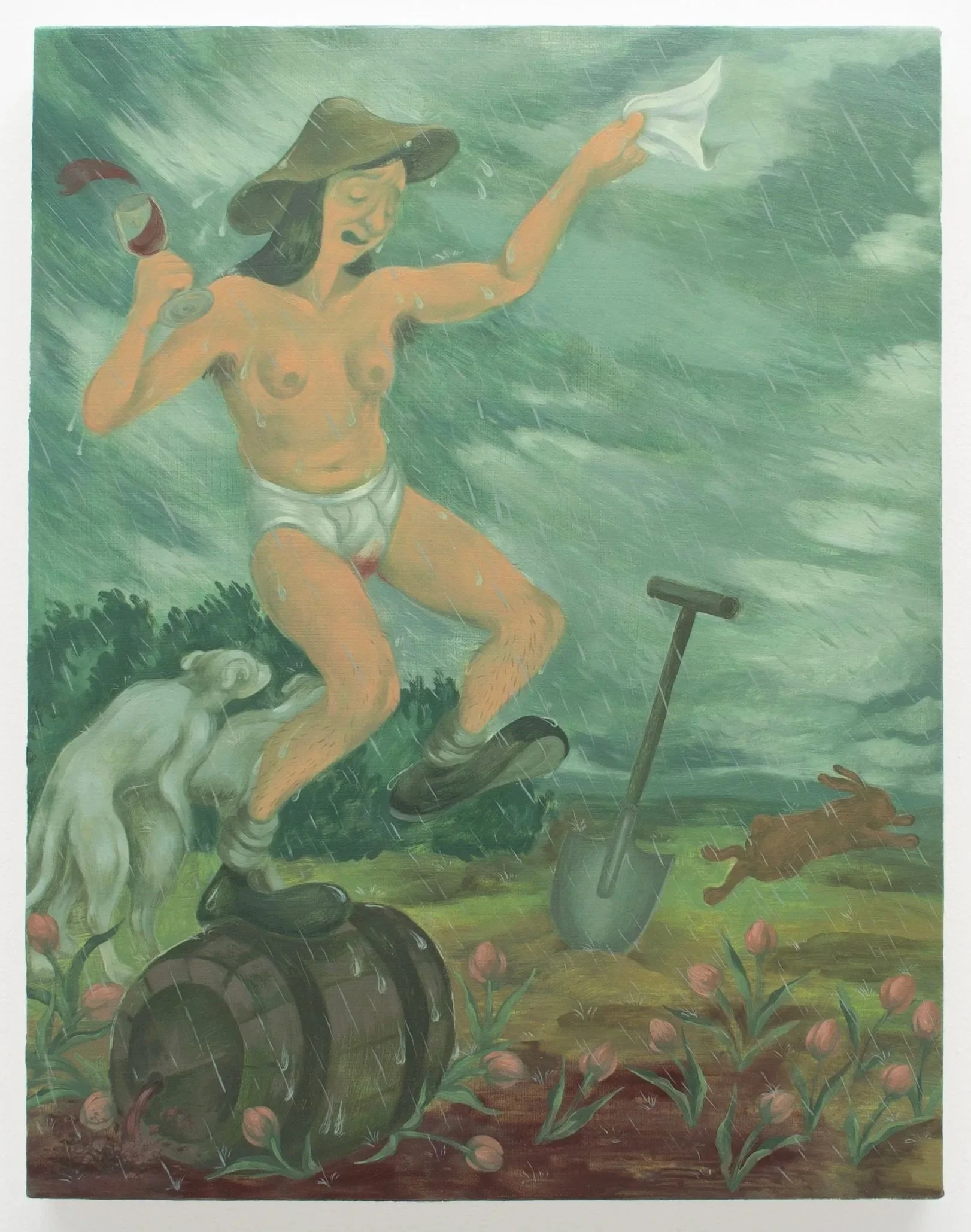 Allegorical Figure of Spring