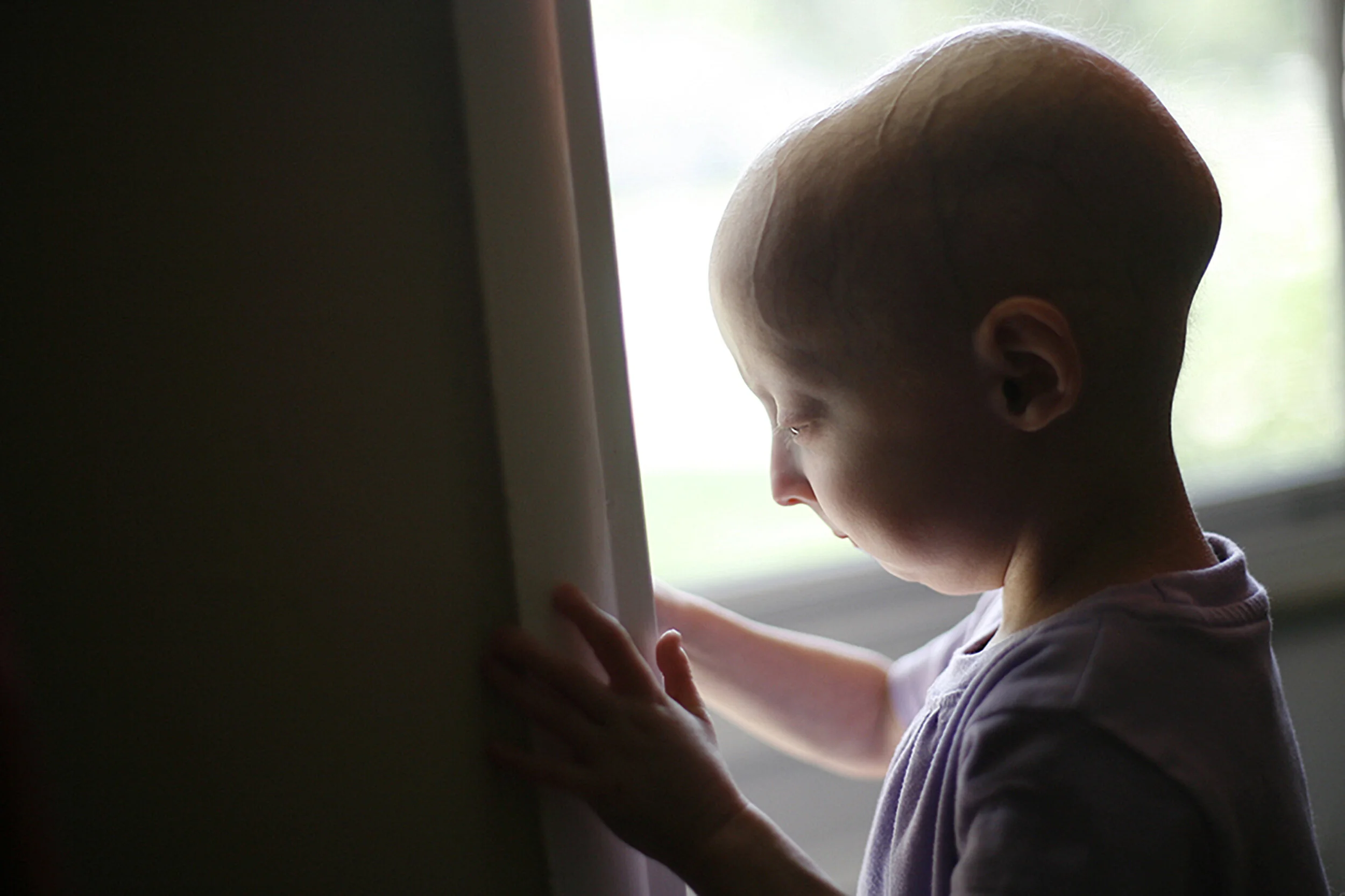  Lindsay Ratcliffe, 4, of Flat Rock was diagnosed with Progeria, a disease of accelerated aging, caused by a genetic defect that is known to affect 46 children worldwide.  