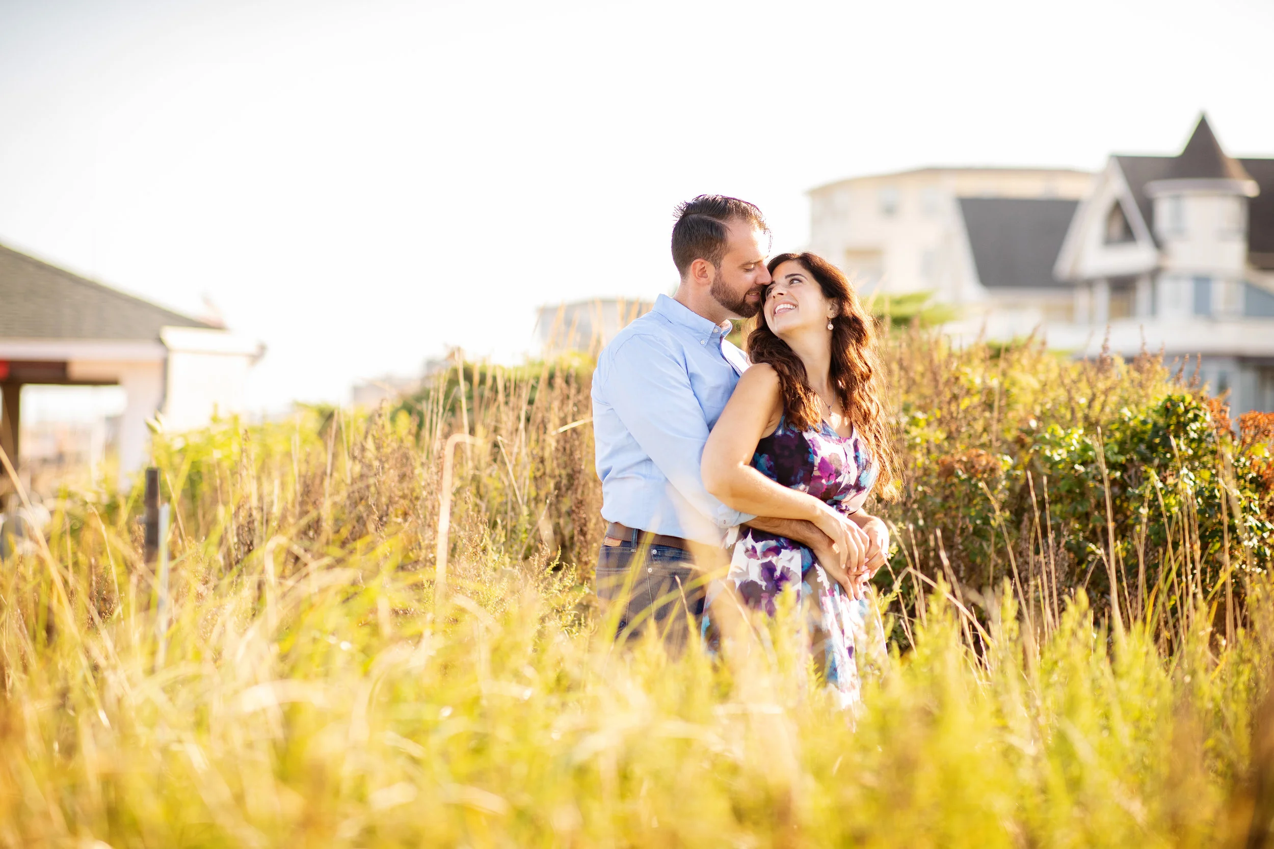 Valerie &amp; Alec's Beach Engagement Session - Ocean Grove, NJ - by John Bacolo, Gabelli Studio