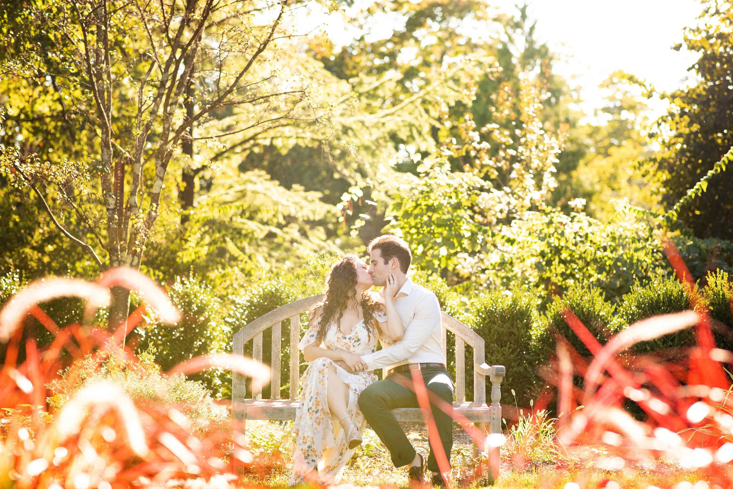 Brittany &amp; Mike's Engagement Session at Skylands Manor - by John Bacolo, Gabelli Studio