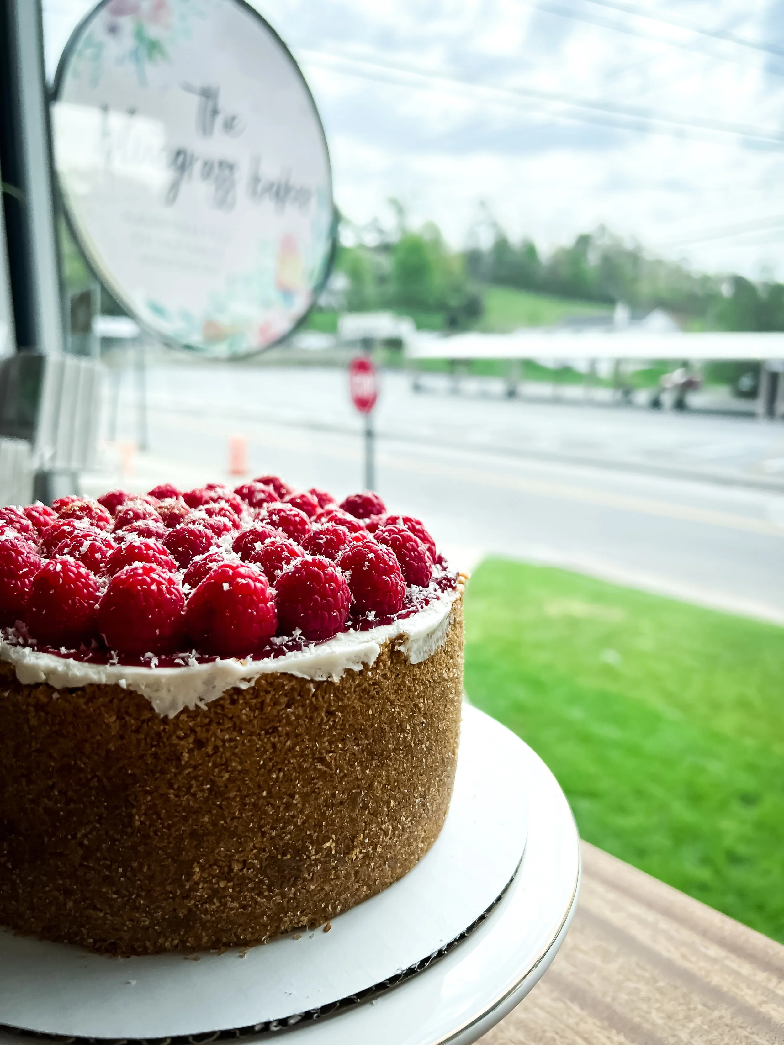 White Chocolate Raspberry Cheesecakes