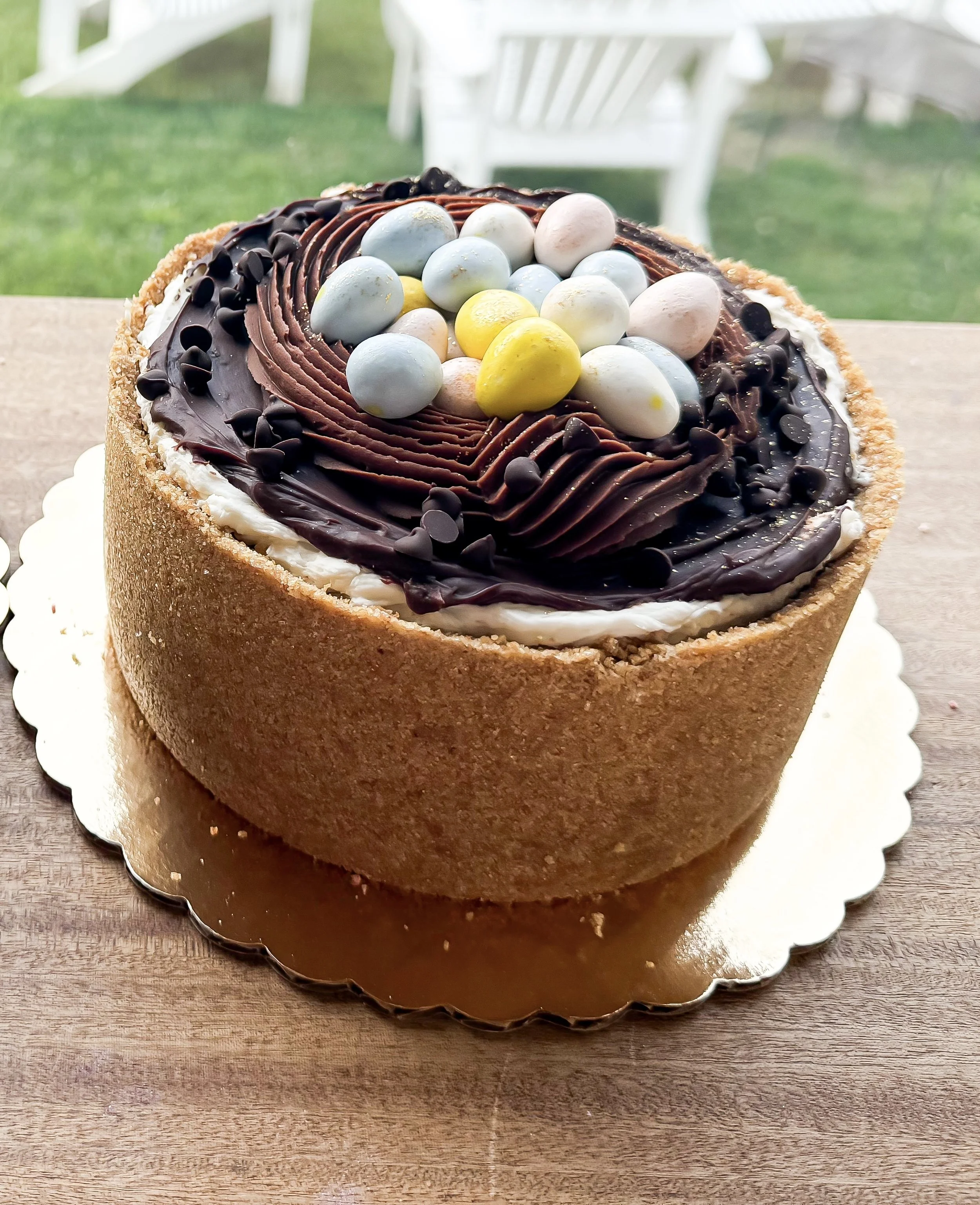 Mini Egg Cheesecake