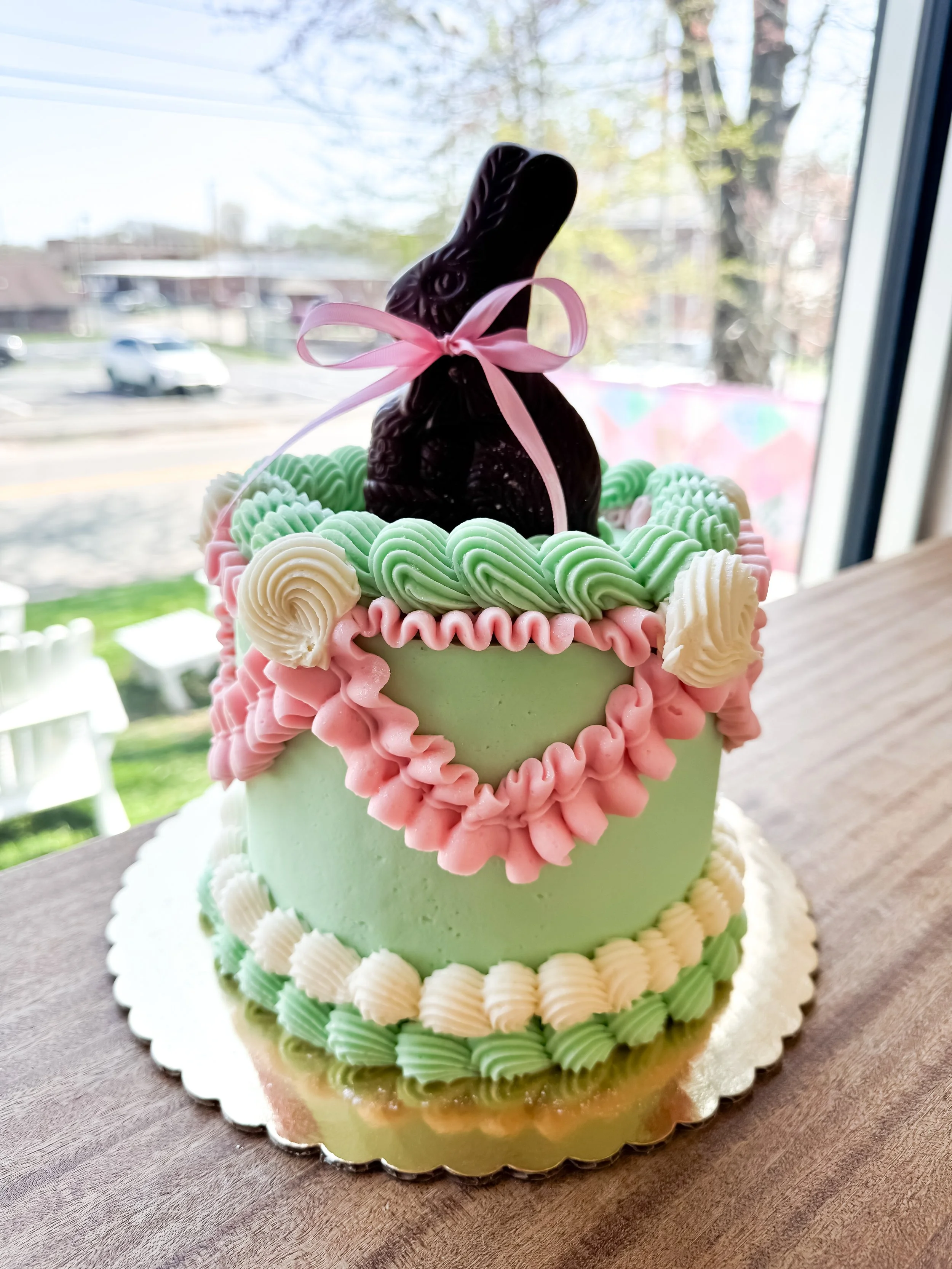 Vintage Bunny Cake