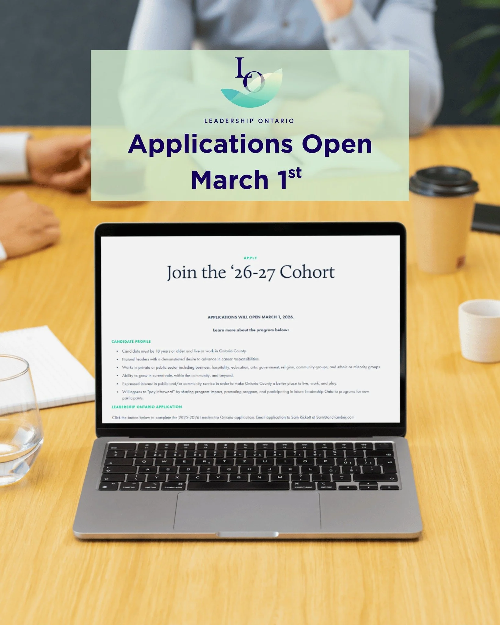 The countdown is officially ON! 🗓️✨

We are just one month away from applications opening for Leadership Ontario Cohort 5 on March 1st! 🚀

If you&rsquo;ve been looking for a sign to level up your leadership game, grow your network, and have a ton o