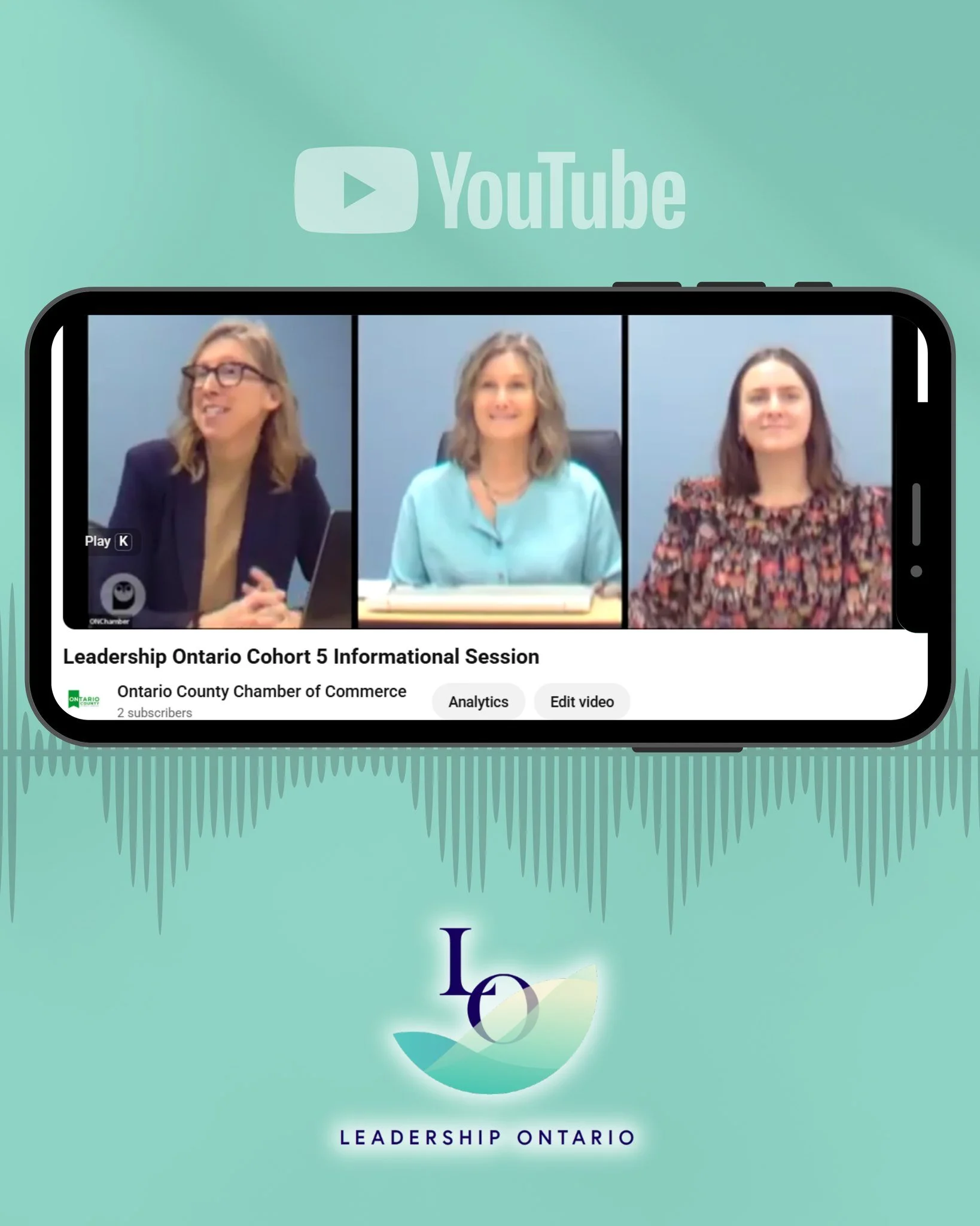 Missed our Leadership Ontario info session? You can now catch the full recording on YouTube! 📺

Hear from the team, program alumni, and prospective applicants as we dive into what Cohort 5 is all about. Whether you're ready to apply or just curious,