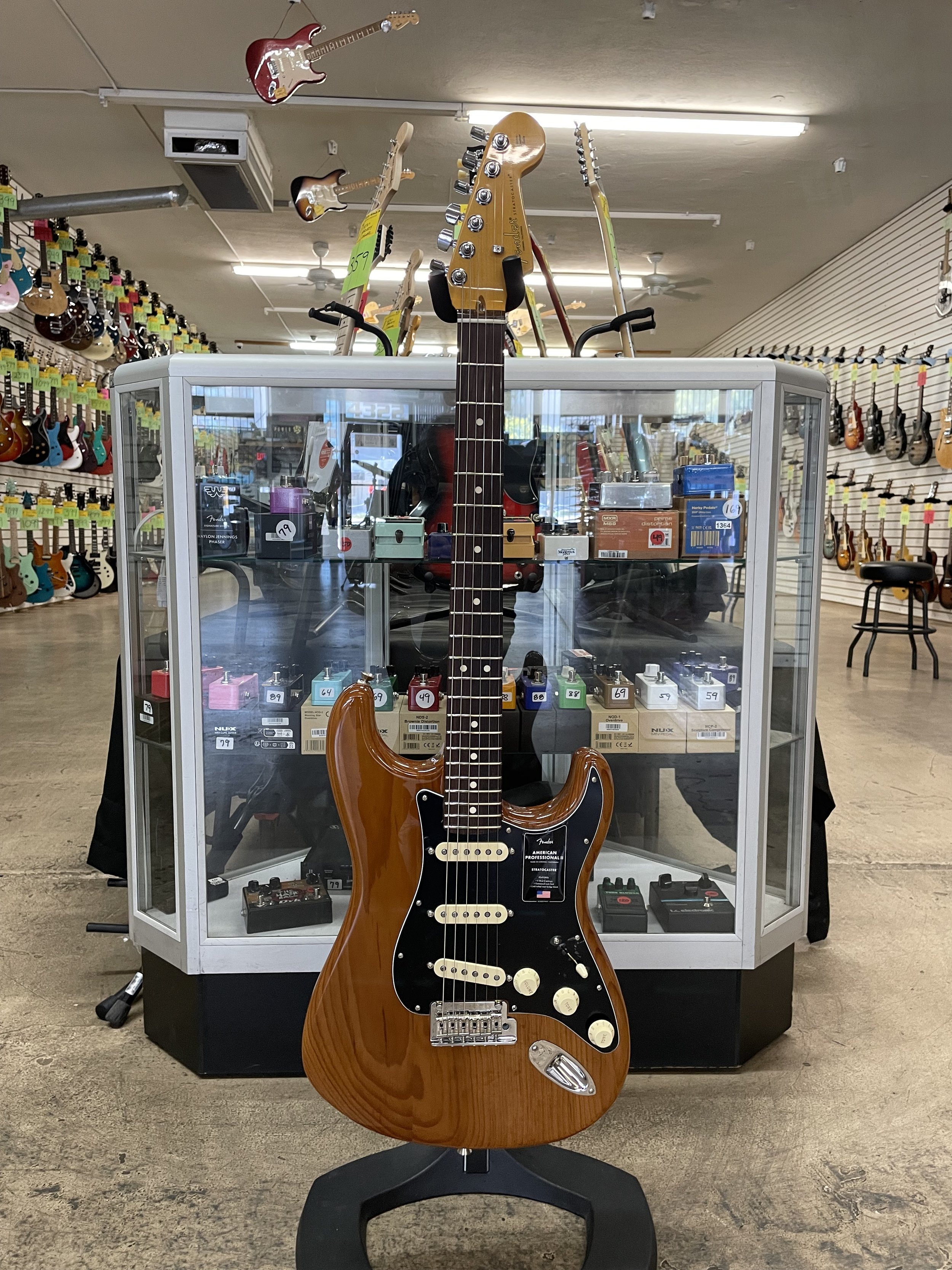 2025 Fender American Professional II Strat Roasted Pine