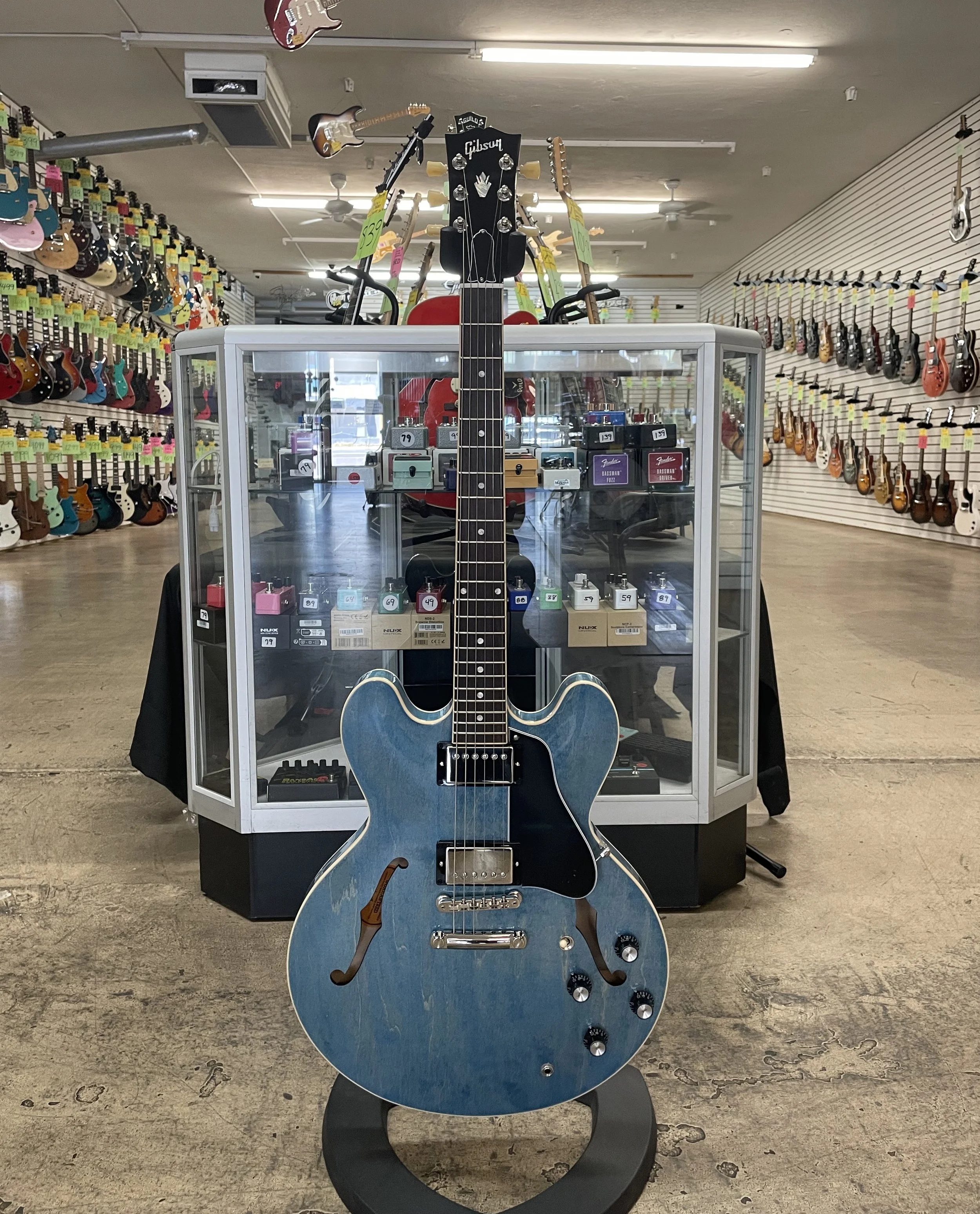 2025 Gibson ES-335 Ocean Blue