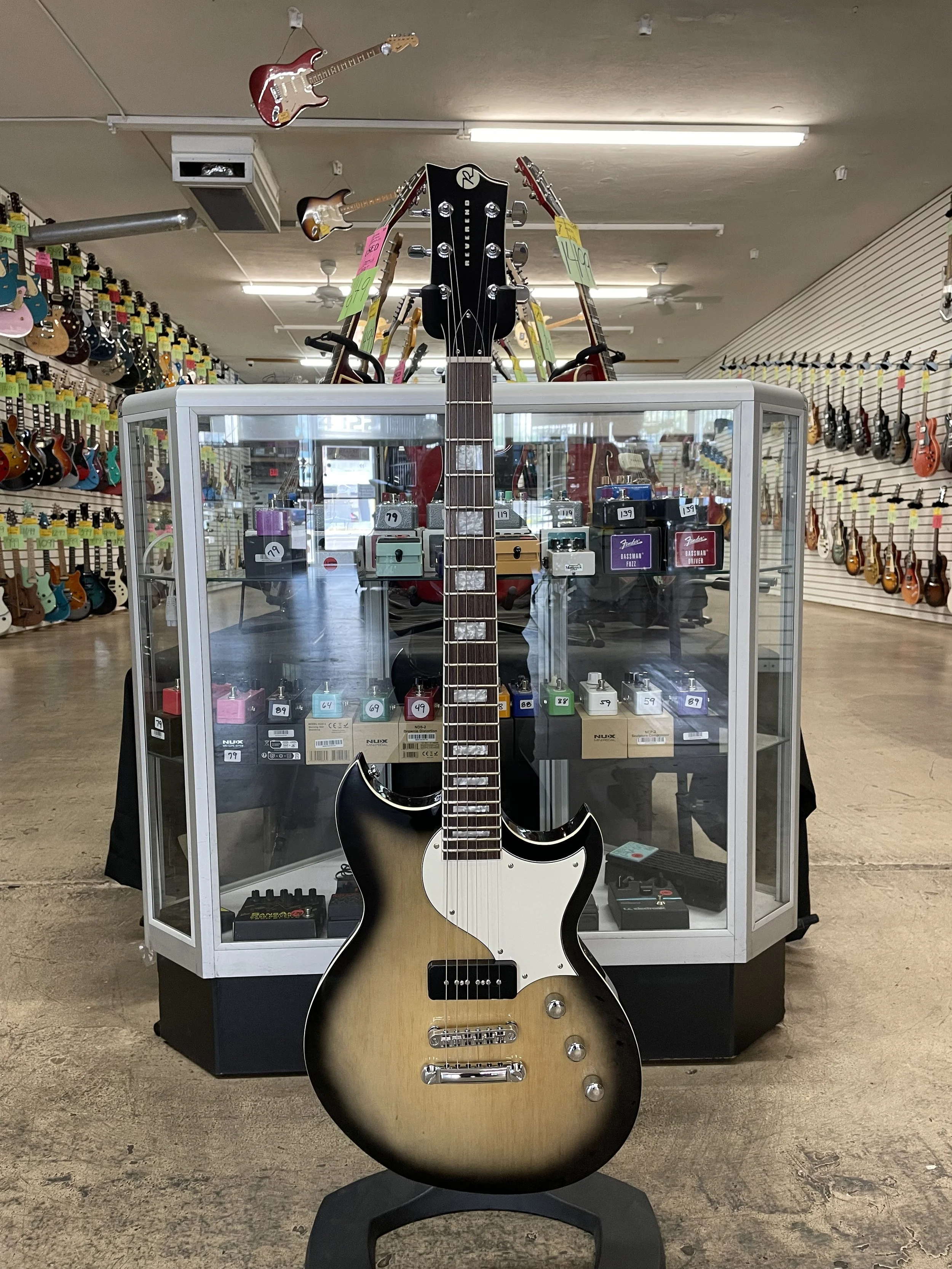Used Reverend Sensei Junior Tobacco Burst