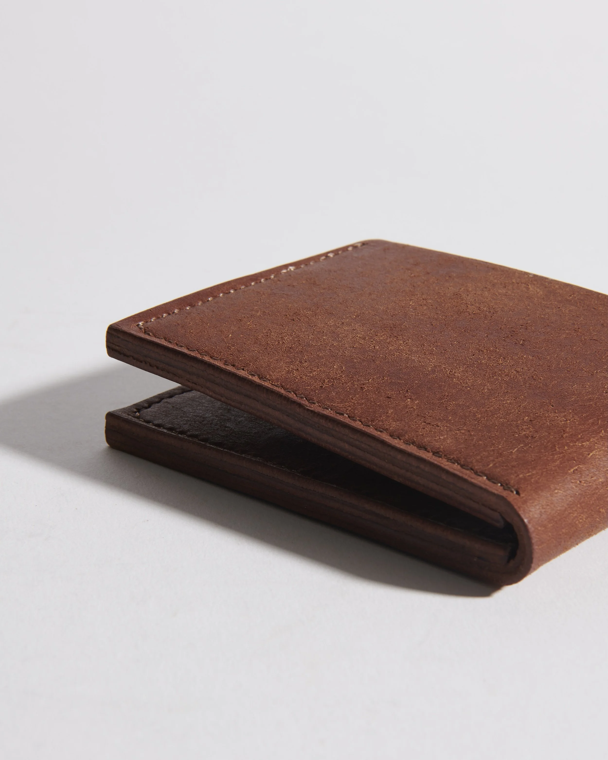 back shot of brown pueblo wallet