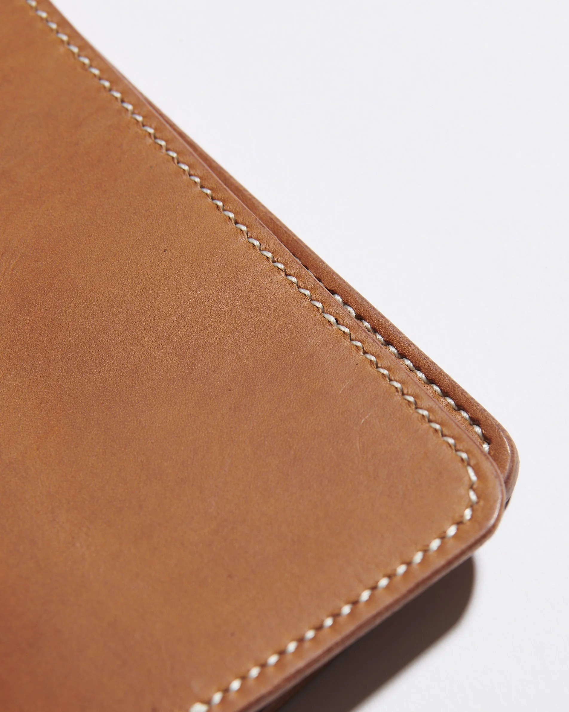 detail shot of passport cover closed