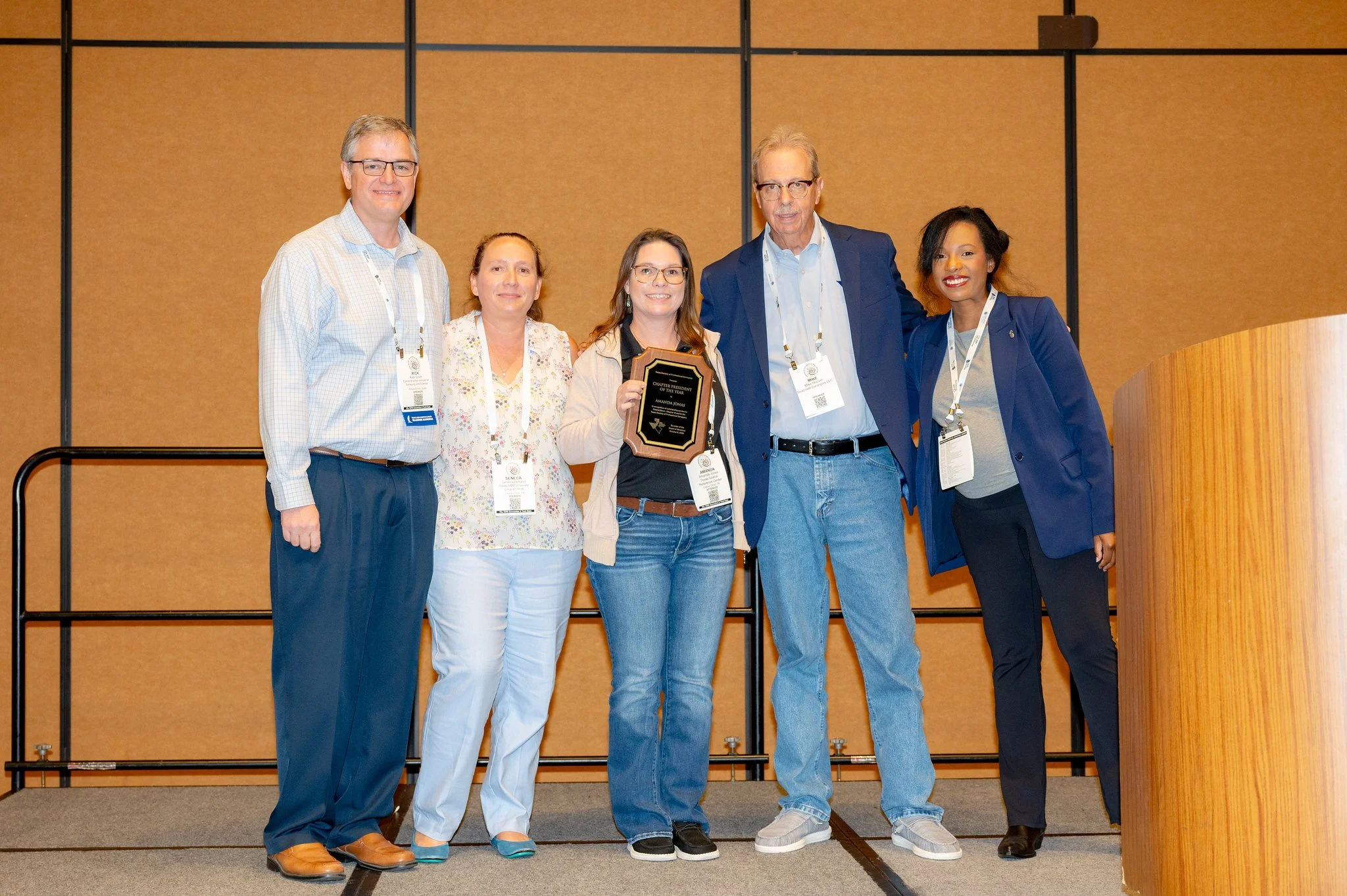 TSRC Director Amanda Jonas Honored as 2026 TSPS Chapter President of the Year