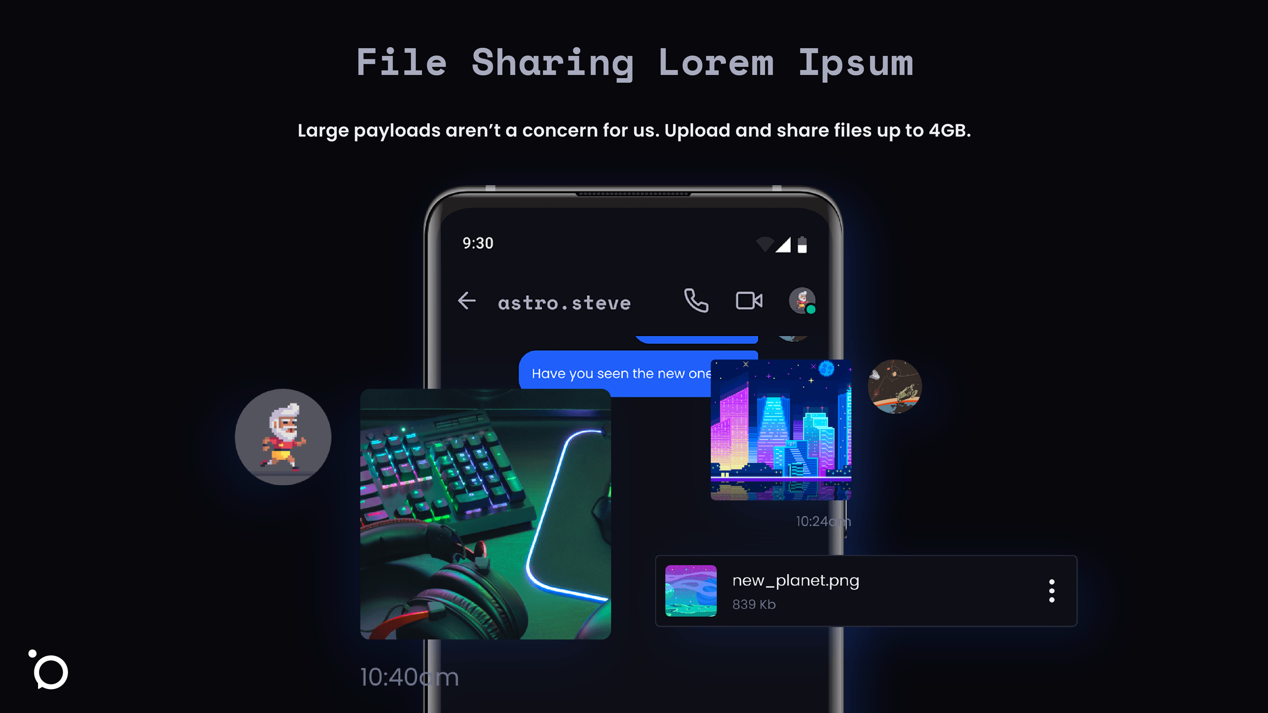 Ad Concept for File Sharing