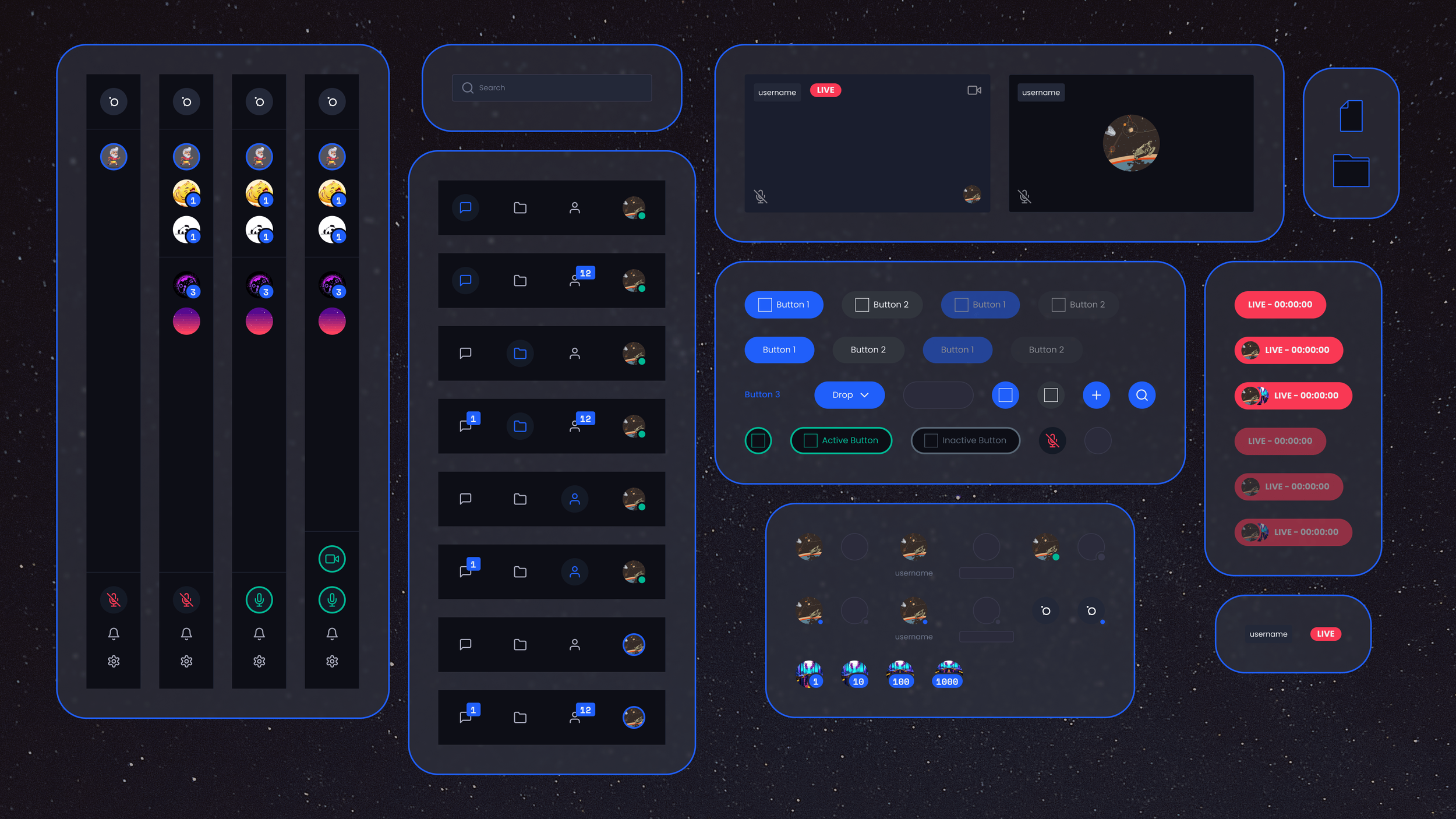 Desktop UI Components