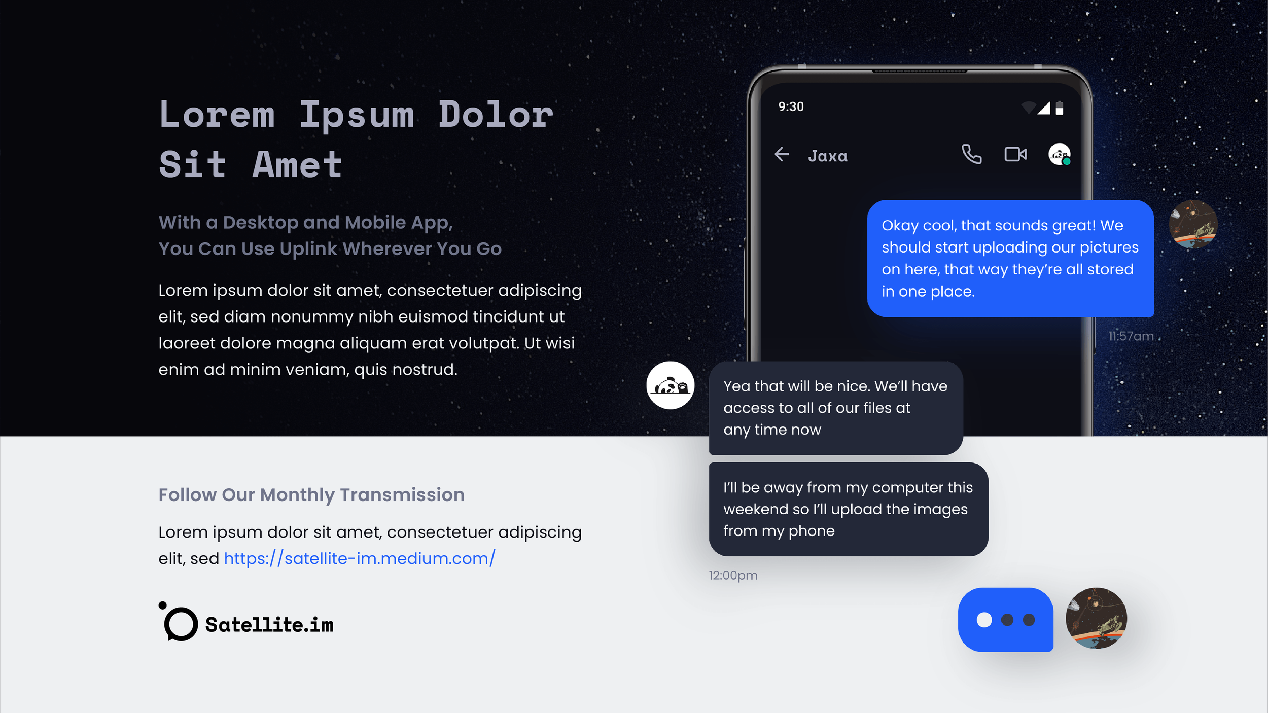 Ad Concept for Messaging on Multiple Devices