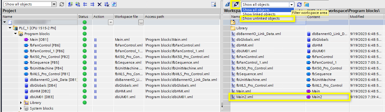 Siemens Version Control Interface (VCI) in TIA Portal V18 — PLC and ...