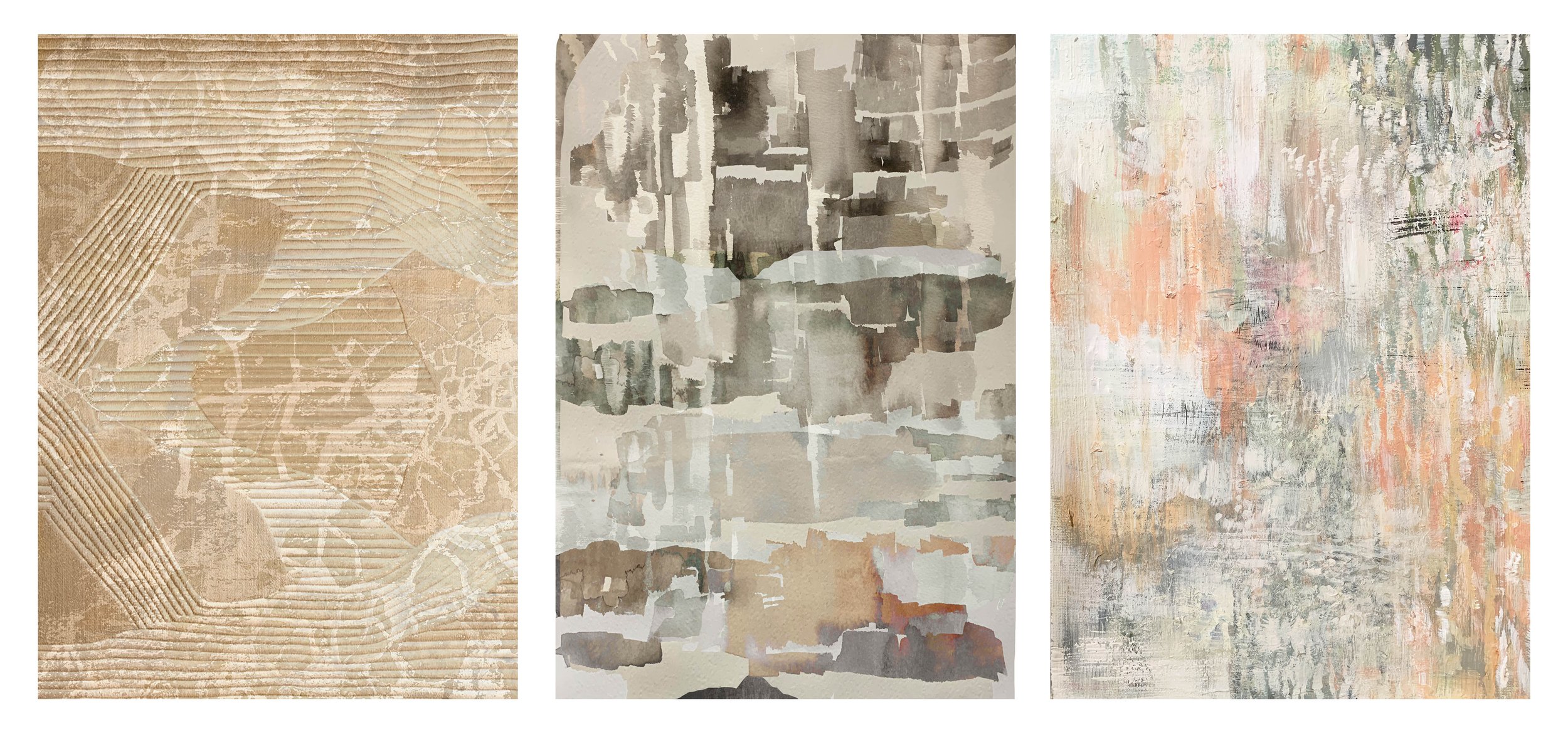   Collection of Hand-Painted Watercolor Designs    