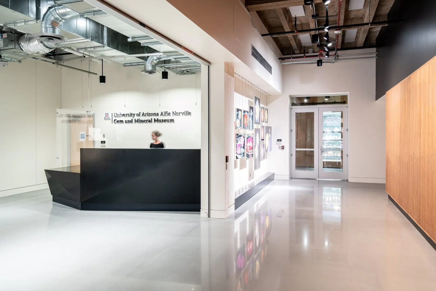 UNIVERSITY OF ARIZONA ALFIE NORVILLE GEM & MINERAL MUSEUM — POSTER