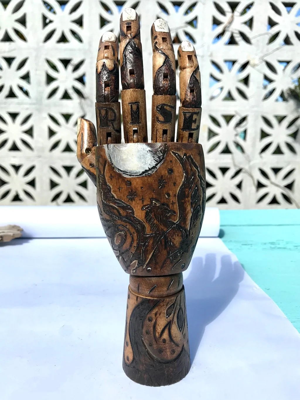 Ritual Kit with Tattoo Inspired Hand - Rise