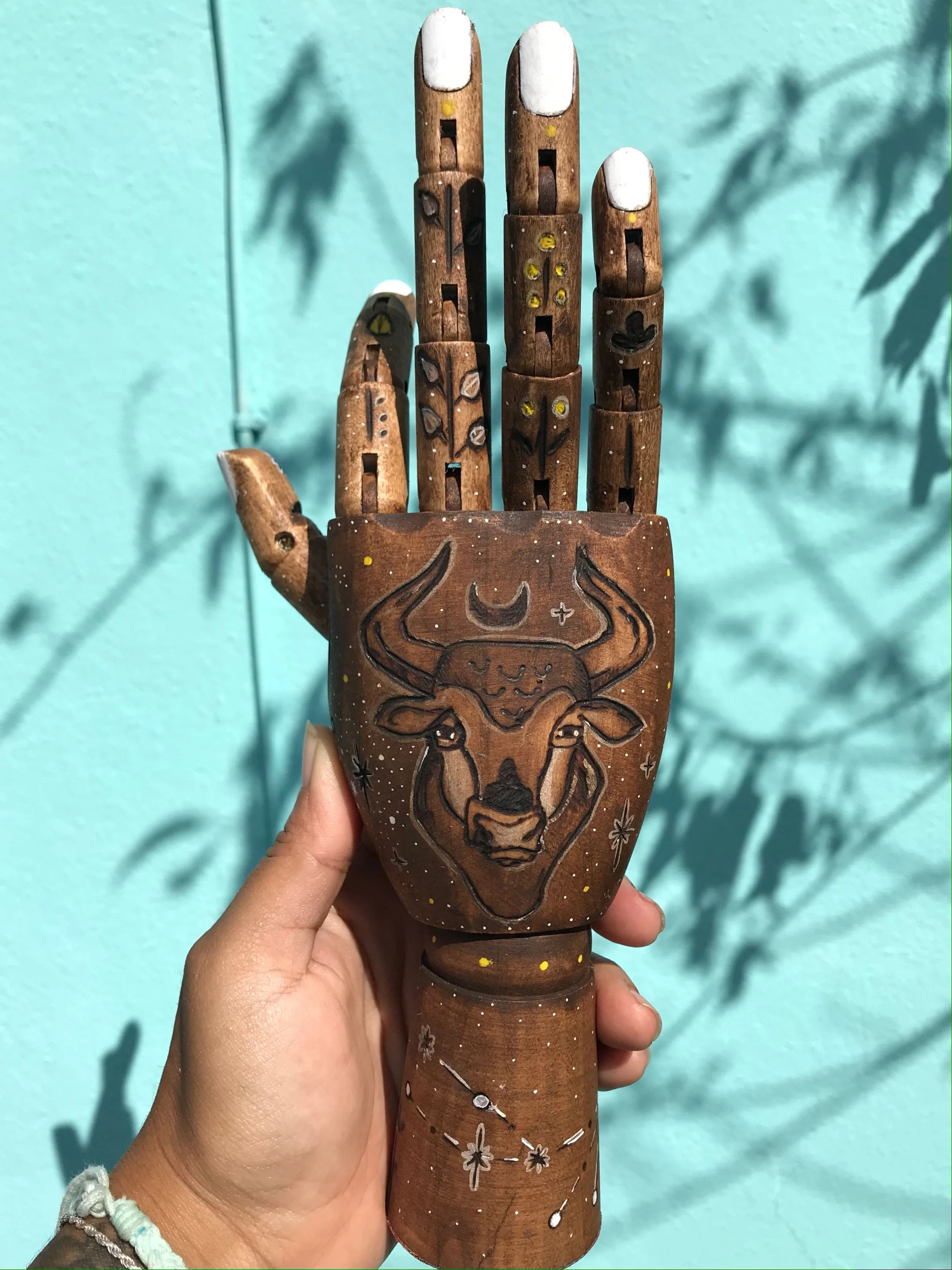 Ritual Kit with Tattoo Inspired Hand - Bull