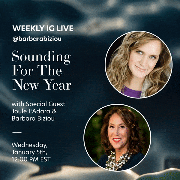 IG Live With a Special Guest Joule L’Adara: Sounding for the New Year