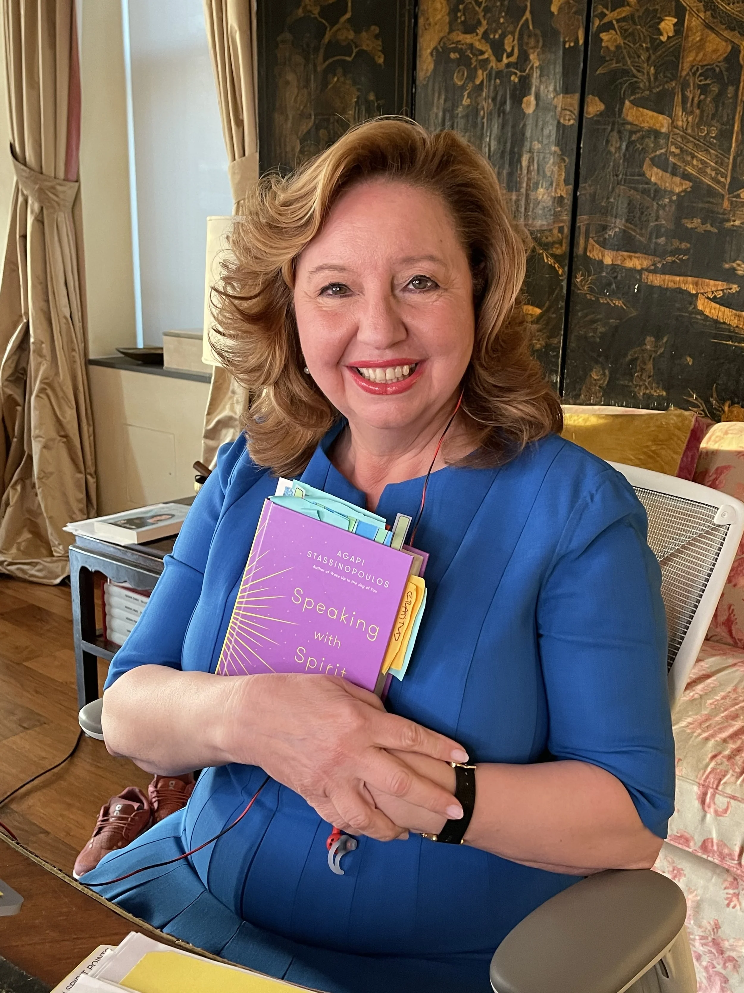 IG Live with a Special Guest Agapi Stassinopoulos: Speaking with Spirit