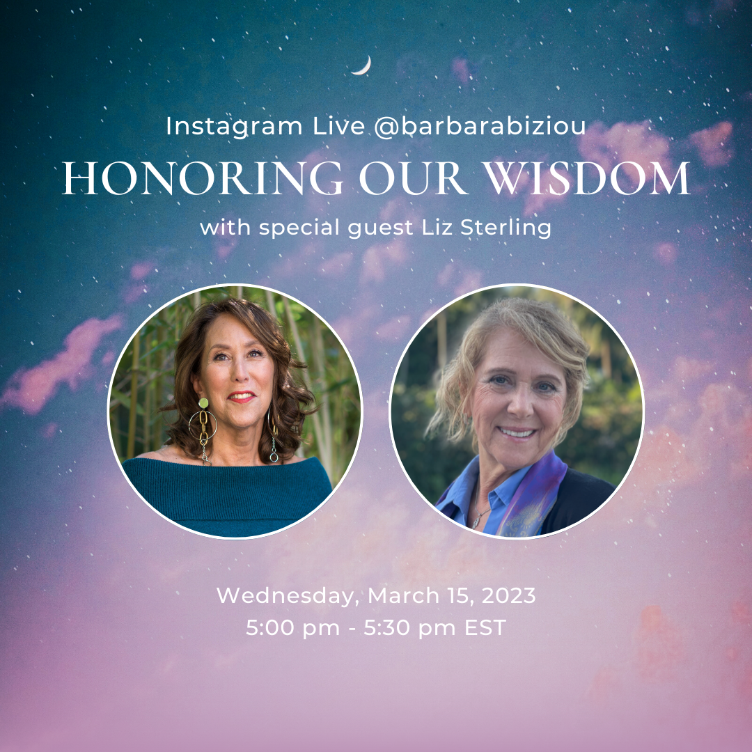 IG Live with a Special Guest Liz Sterling: Honoring our Wisdom
