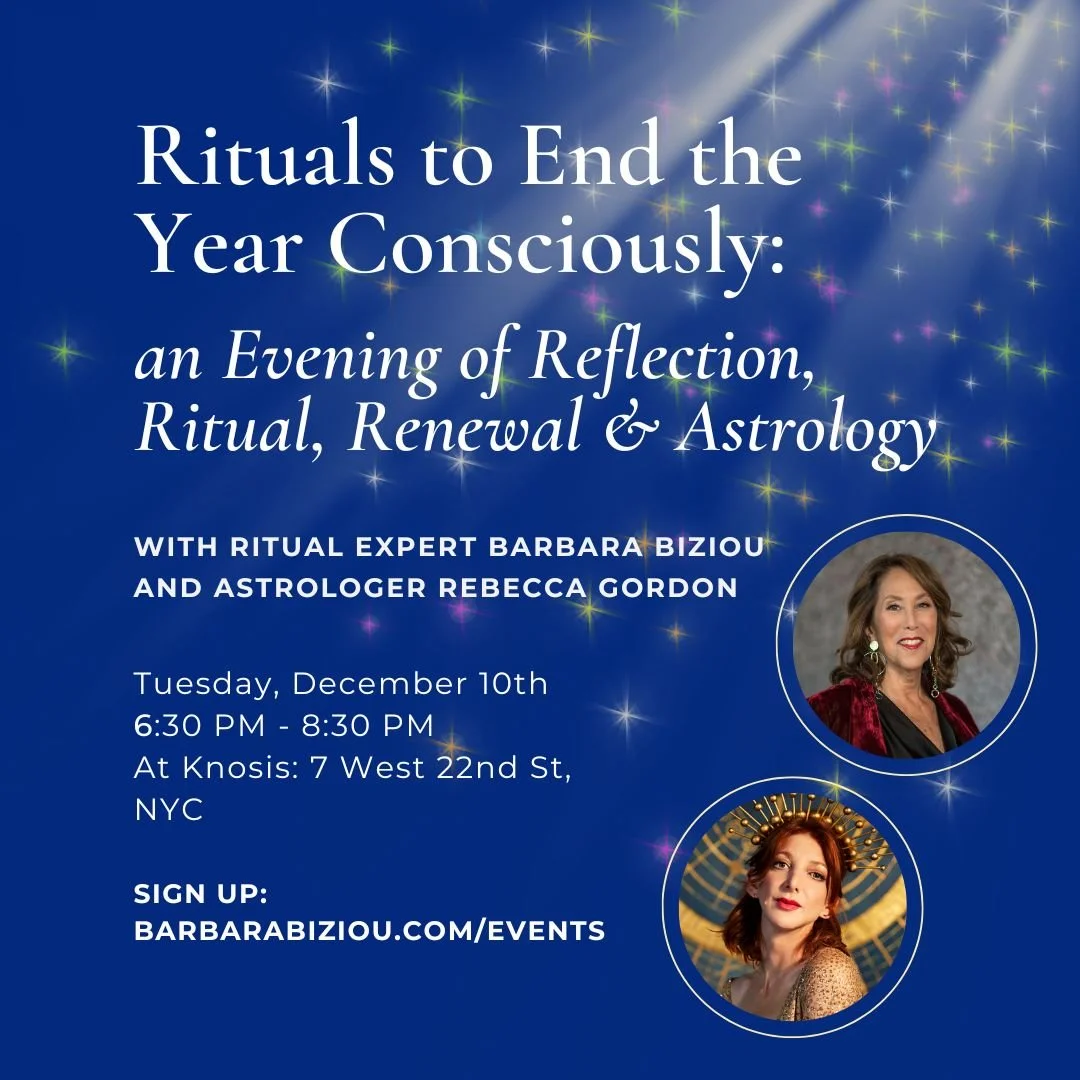 Rituals to End the Year Consciously