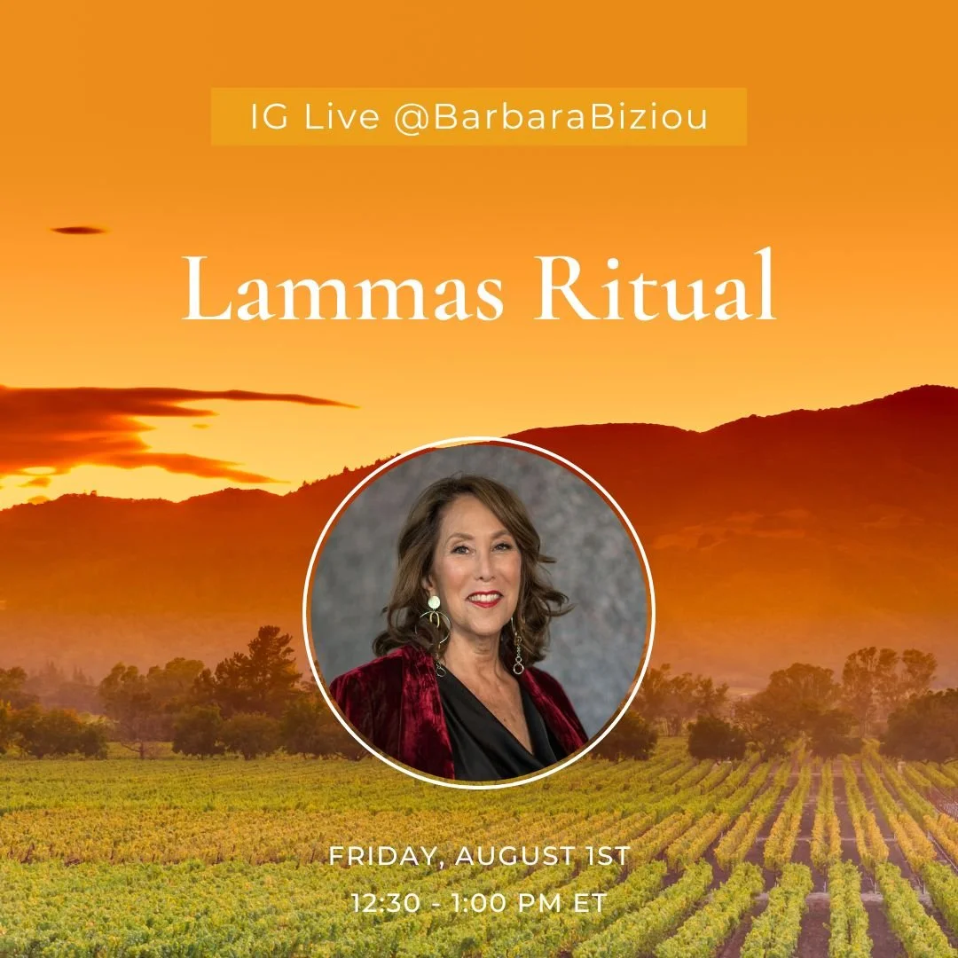 Instagram Live with Barbara: Lammas Ritual