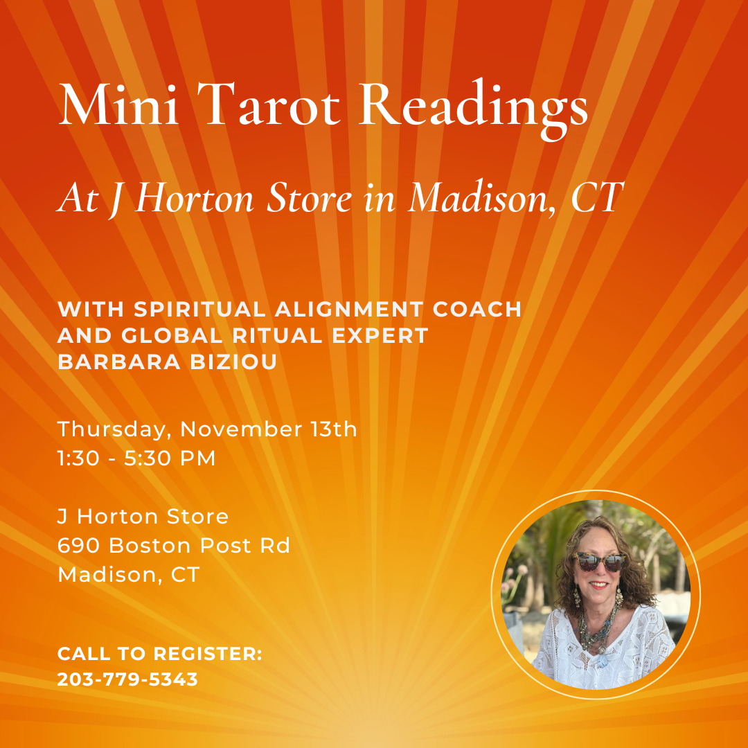 Mini Tarot Readings at J Horton Store in Madison, CT