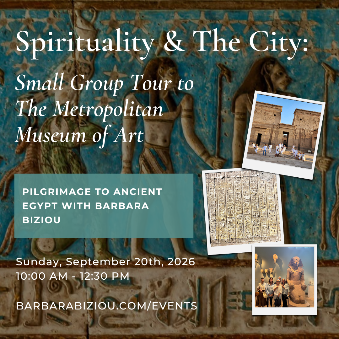 Spirituality and the City: Pilgrimage to Ancient Egypt - Small Group Tour to the Met