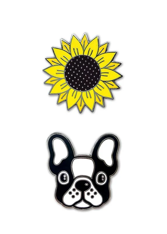 iDeCoz - Sunflower Phone Charms pack