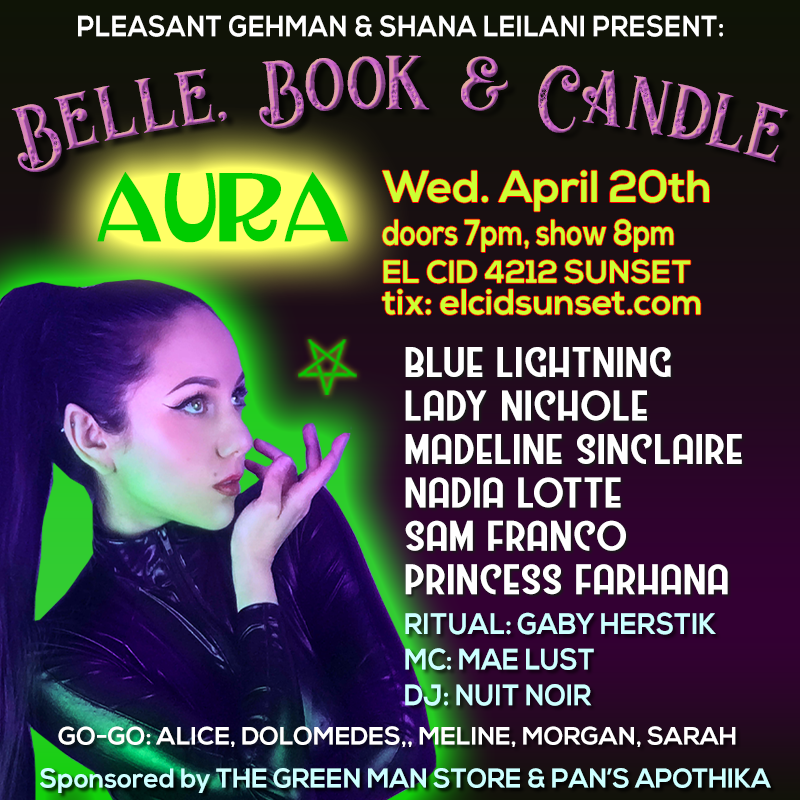 Belle, Book, &amp; Candle presents Aura