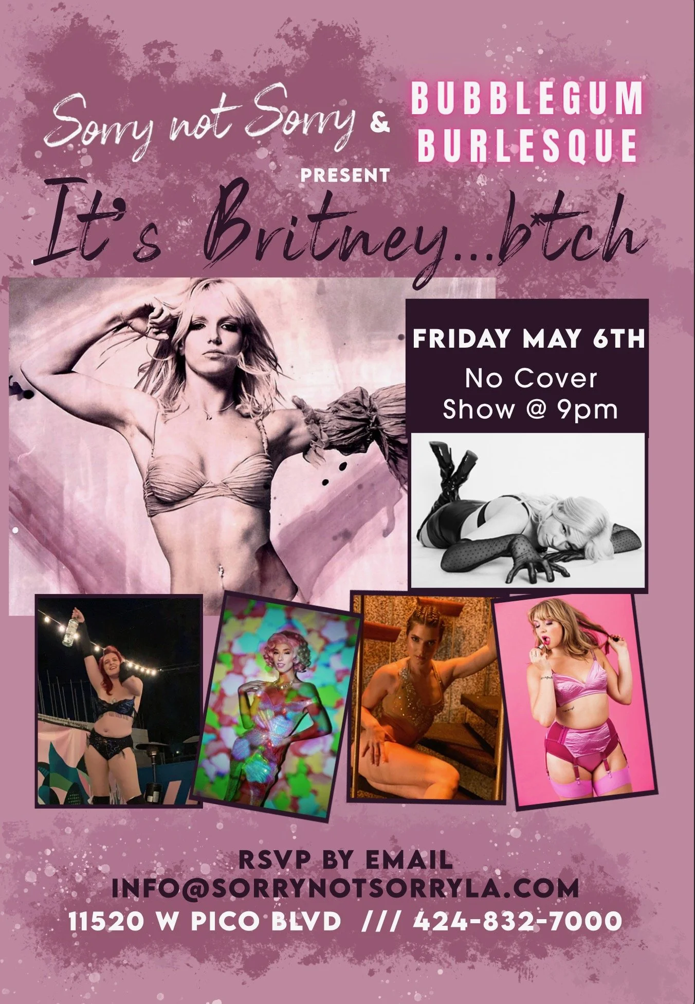 Bubblegum Burlesque Presents: It's Britney Bitch