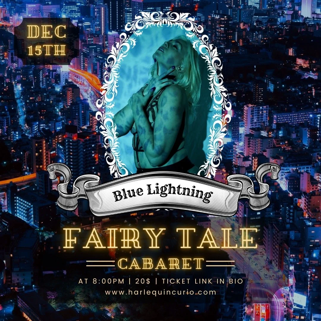Blue Harlequin Curio's Fairytale Cabaret