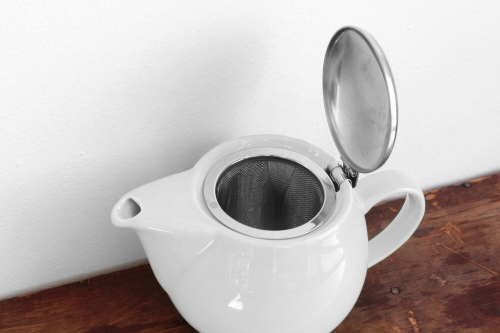 Glass Teapot with Infuser 14 oz | Arogya Holistic Healing